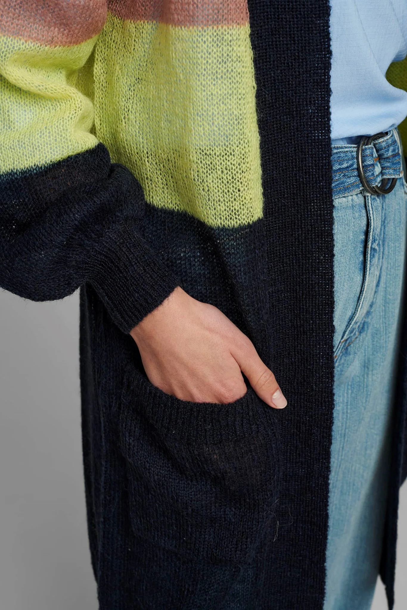 NUCASEY CARDIGAN  - Dark Sapphire - Image 5