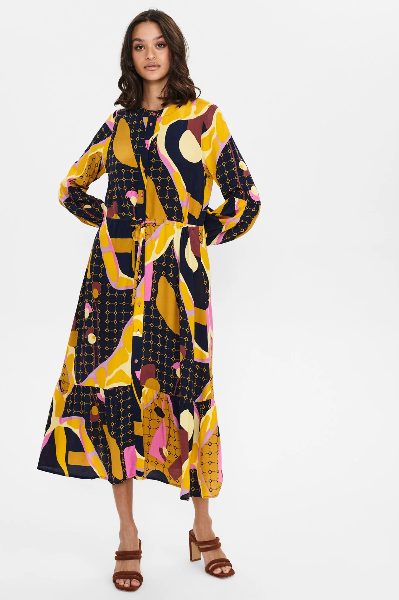 NUCASEY DRESS - Dark Sapphire - Image 3