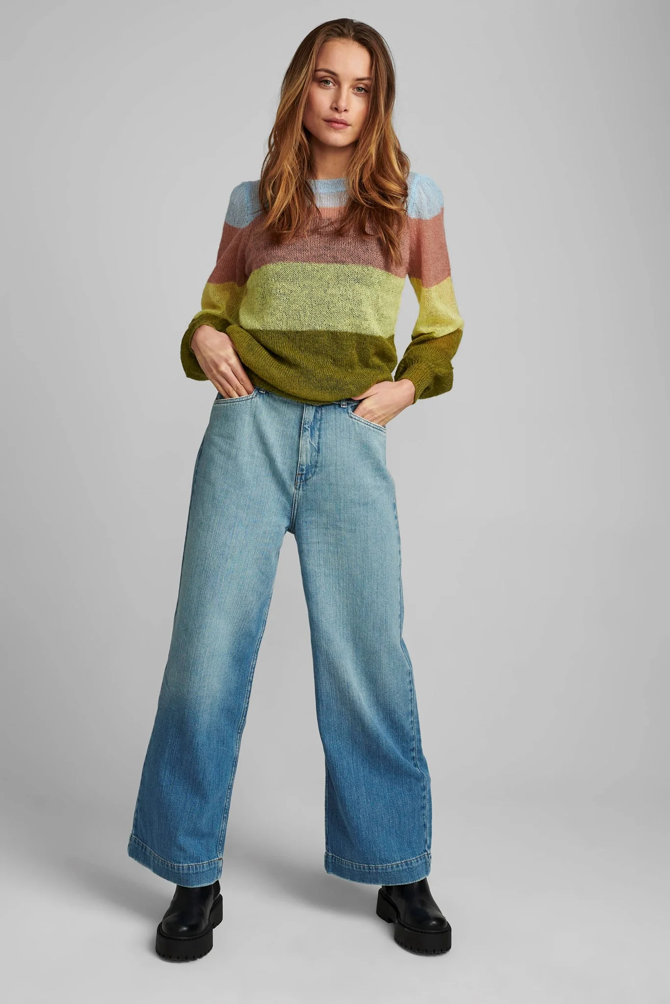 NUCASEY PULLOVER  - Calla Green - Image 3