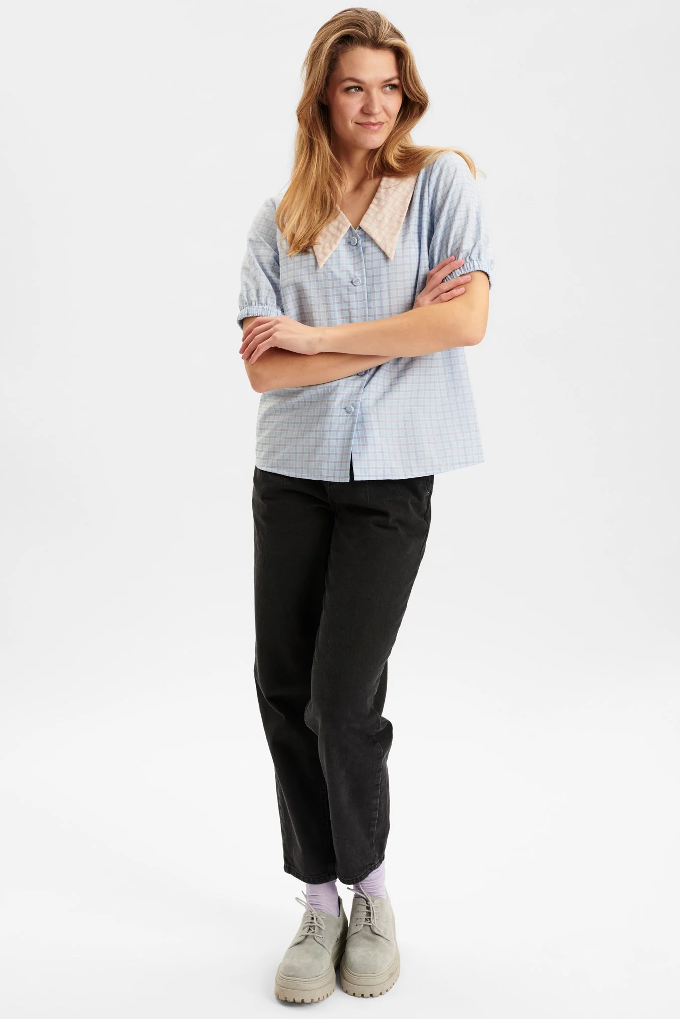 NUCASSIANE SHIRT - Purple Heather - Image 3