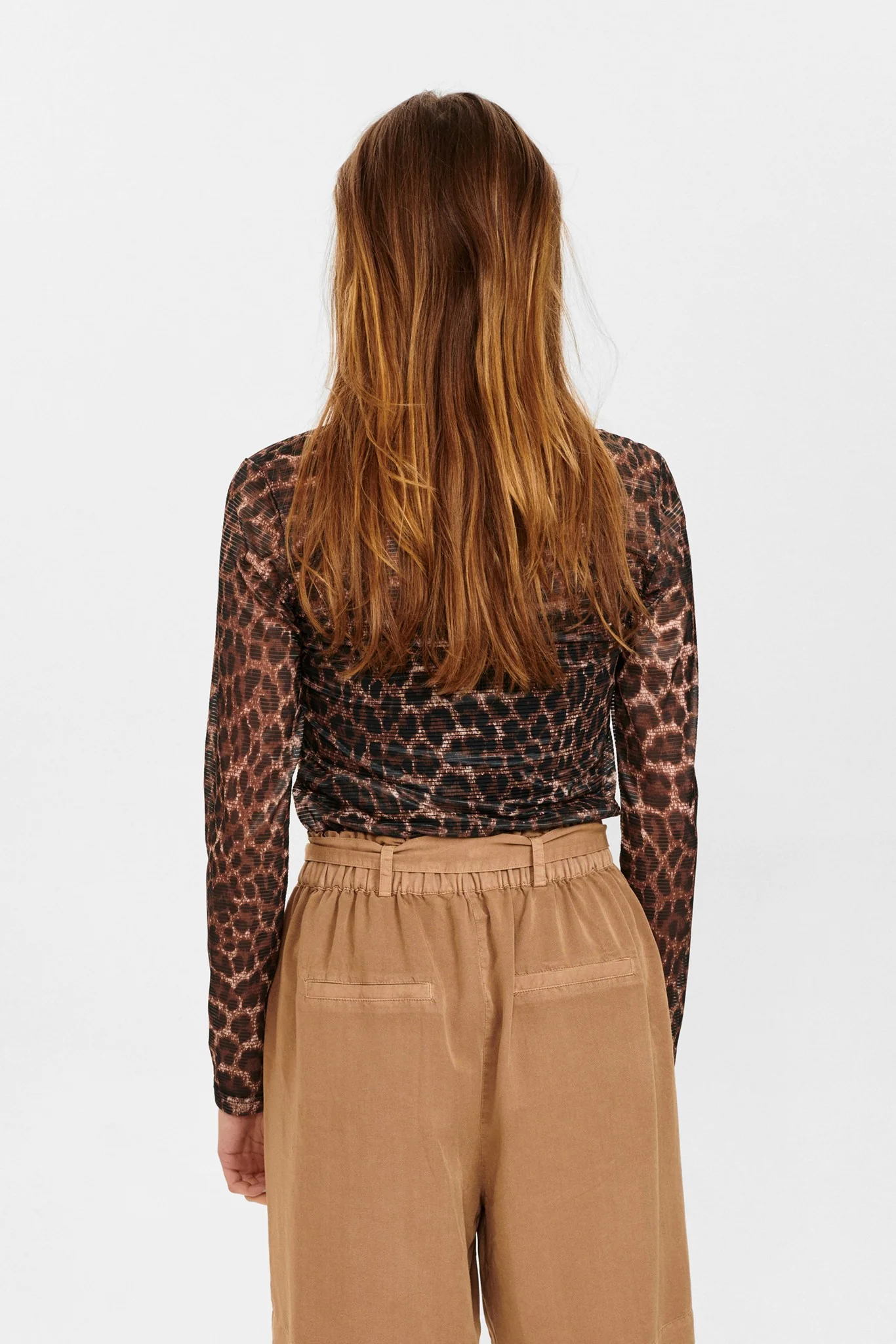NUCASSIE BLOUSE - Caviar - Image 2