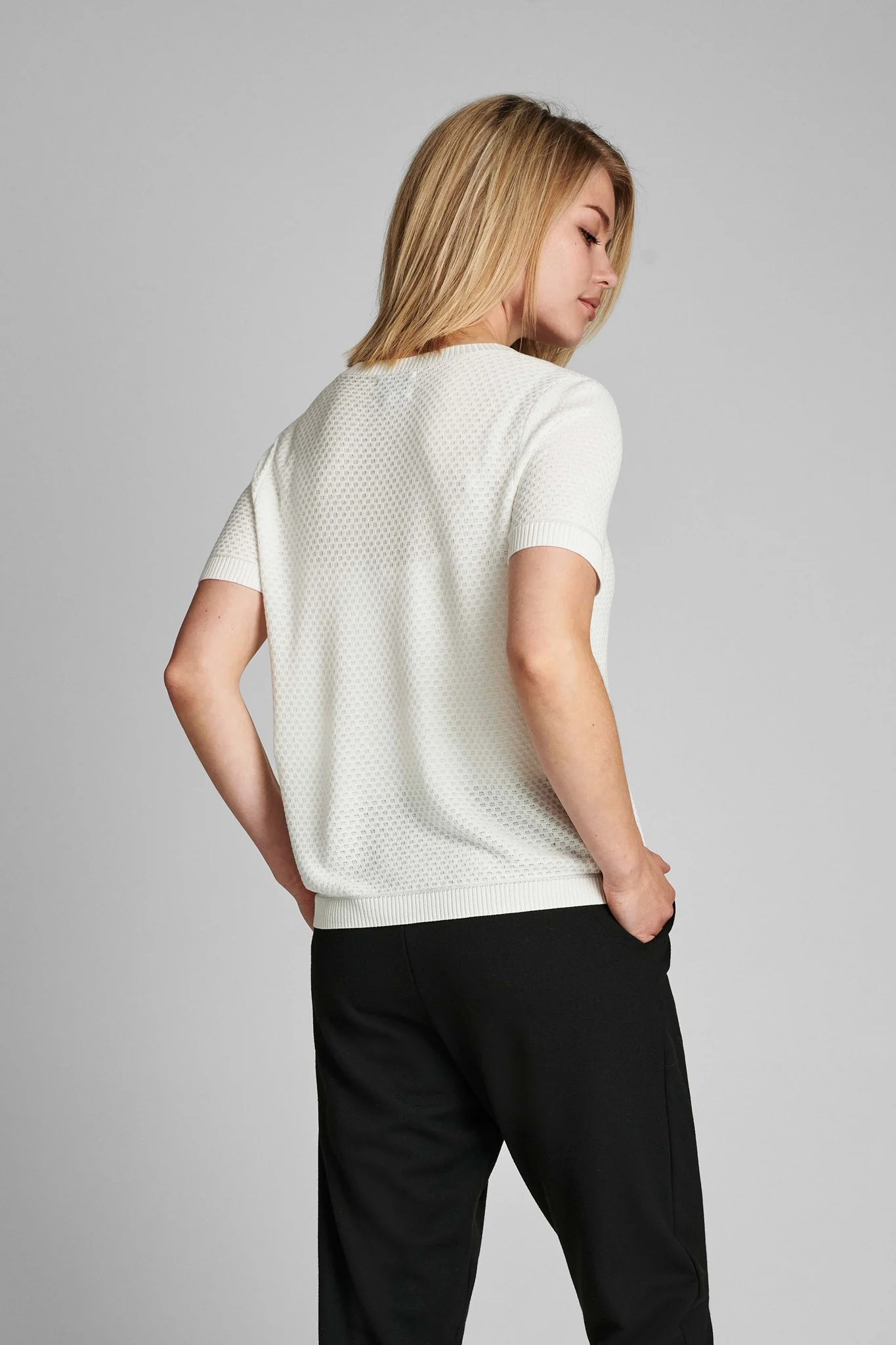 NUCASSIE CARDIGAN - NOOS - Cloud Dancer - Image 2