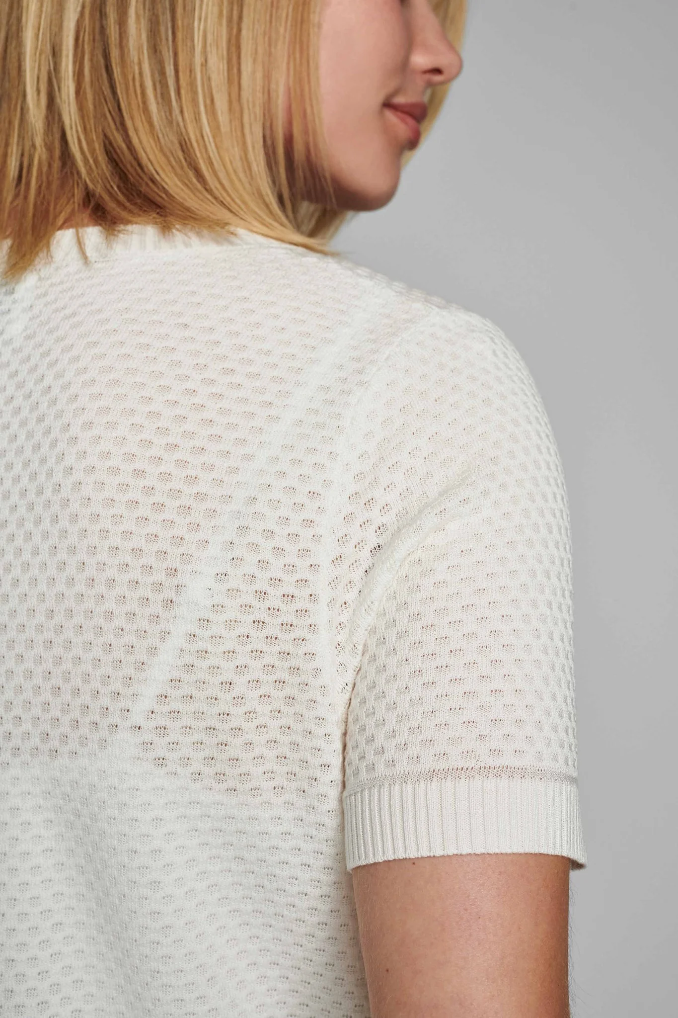 NUCASSIE CARDIGAN - NOOS - Cloud Dancer - Image 5