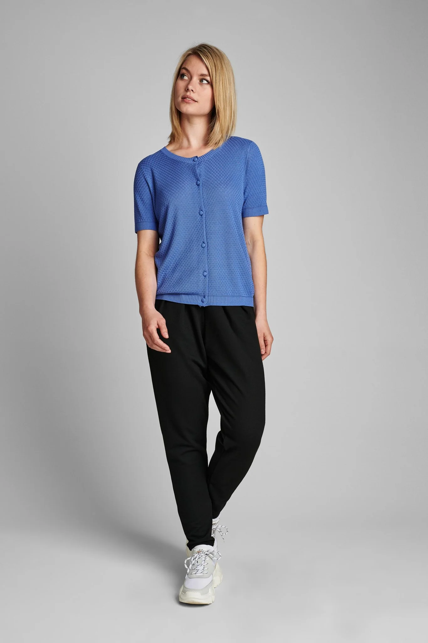NUCASSIE CARDIGAN - NOOS - Wedgewood - Image 3