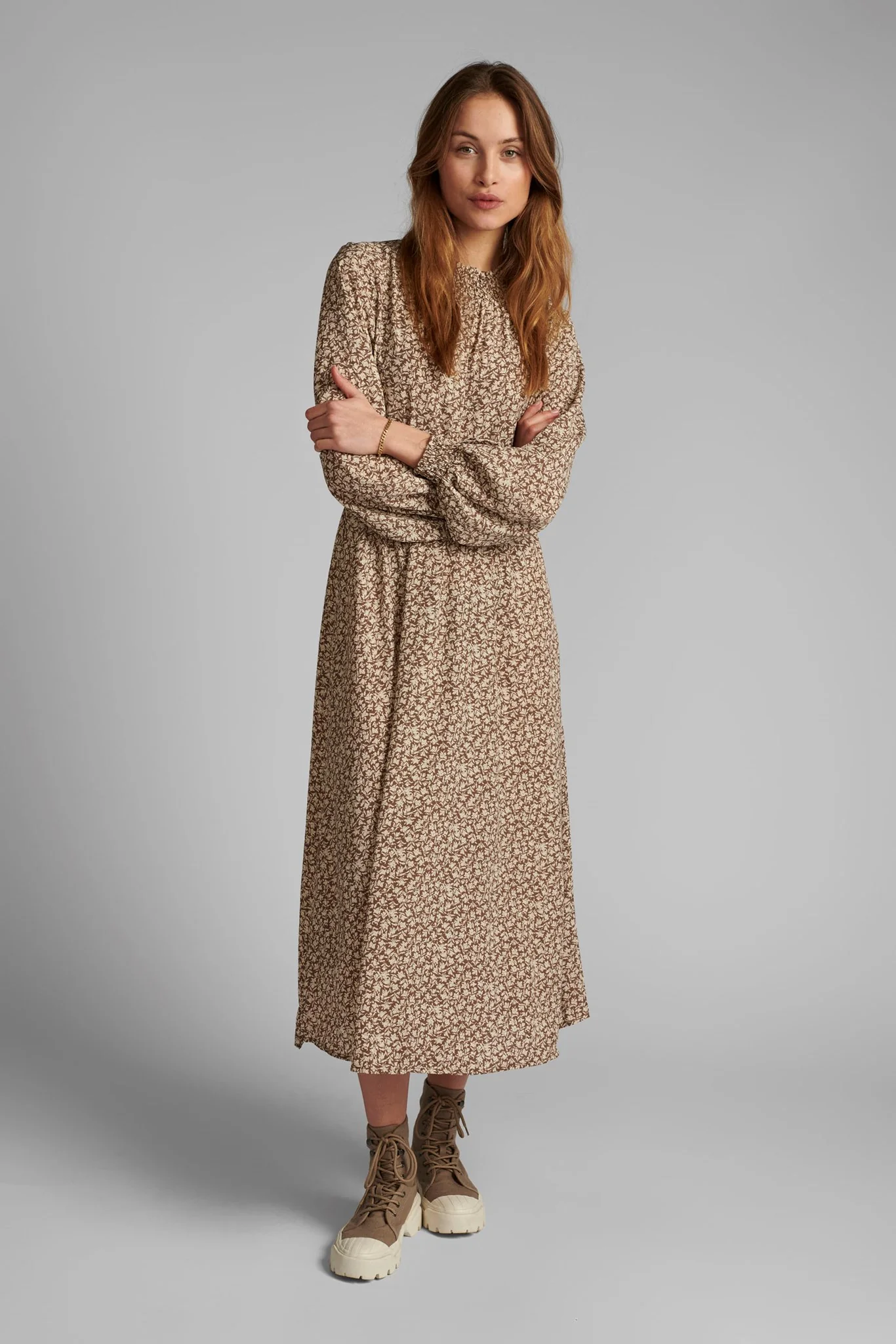 NUCASSIE DRESS - Tannin - Image 3