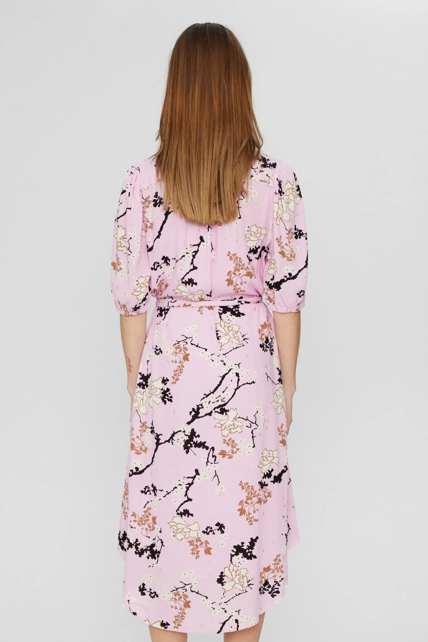 NUCATALIN SHIRTDRESS - Roseate Spoonbill - Image 2