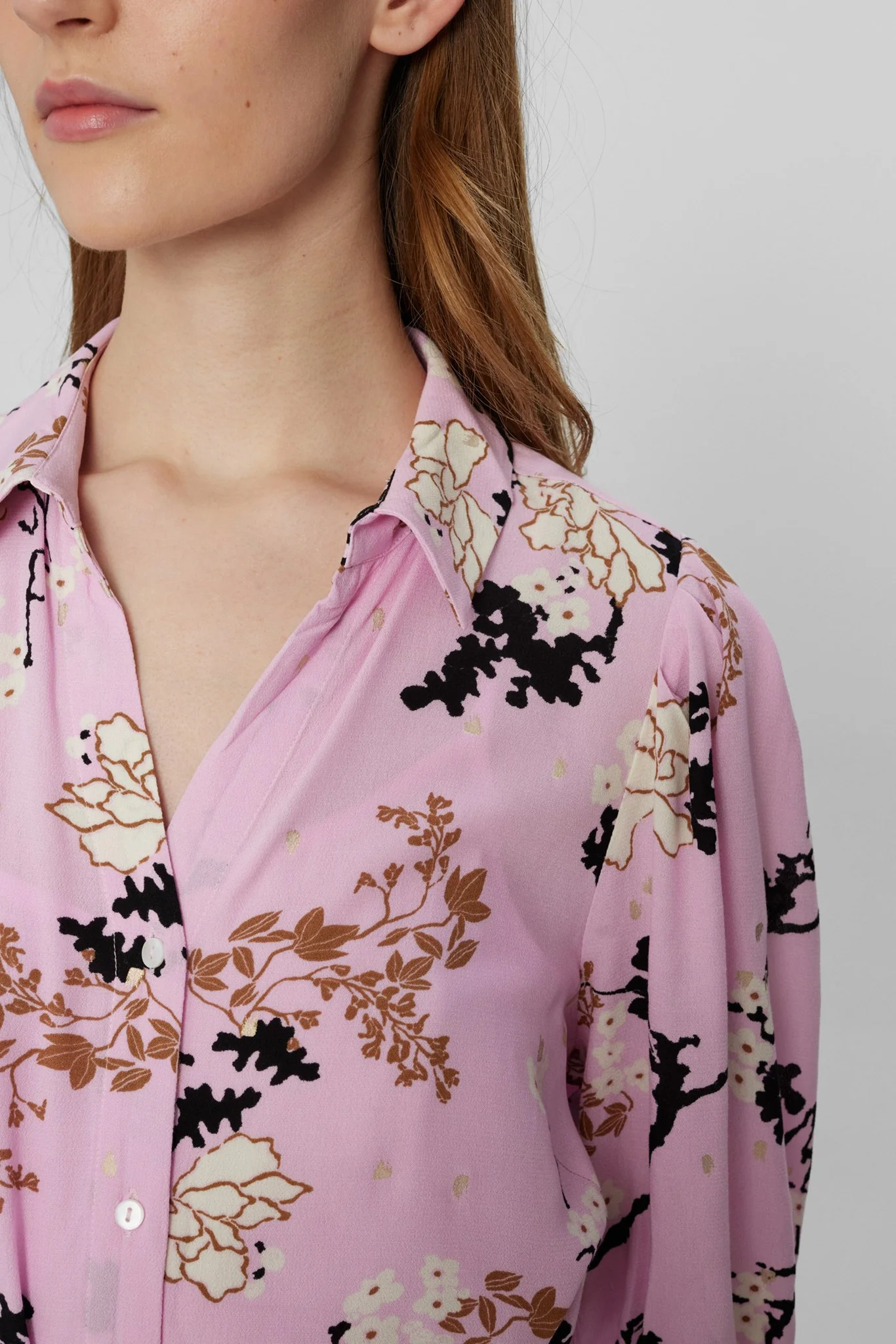 NUCATALIN SHIRTDRESS - Roseate Spoonbill - Image 4