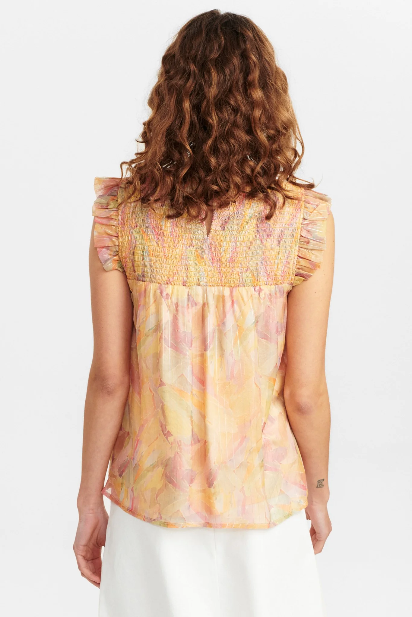 NUCATICHE BLOUSE - Peach Cobbler - Image 2