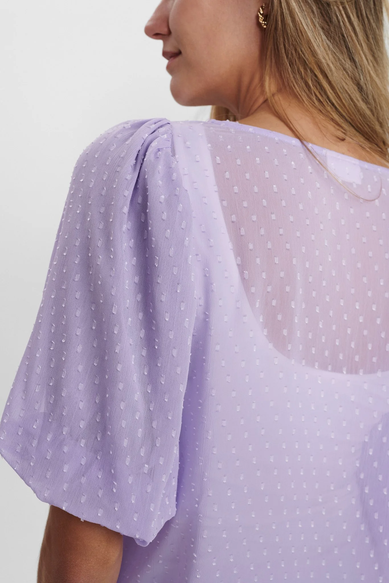NUCATULSA BLOUSE  - Lilac Breeze - Image 5