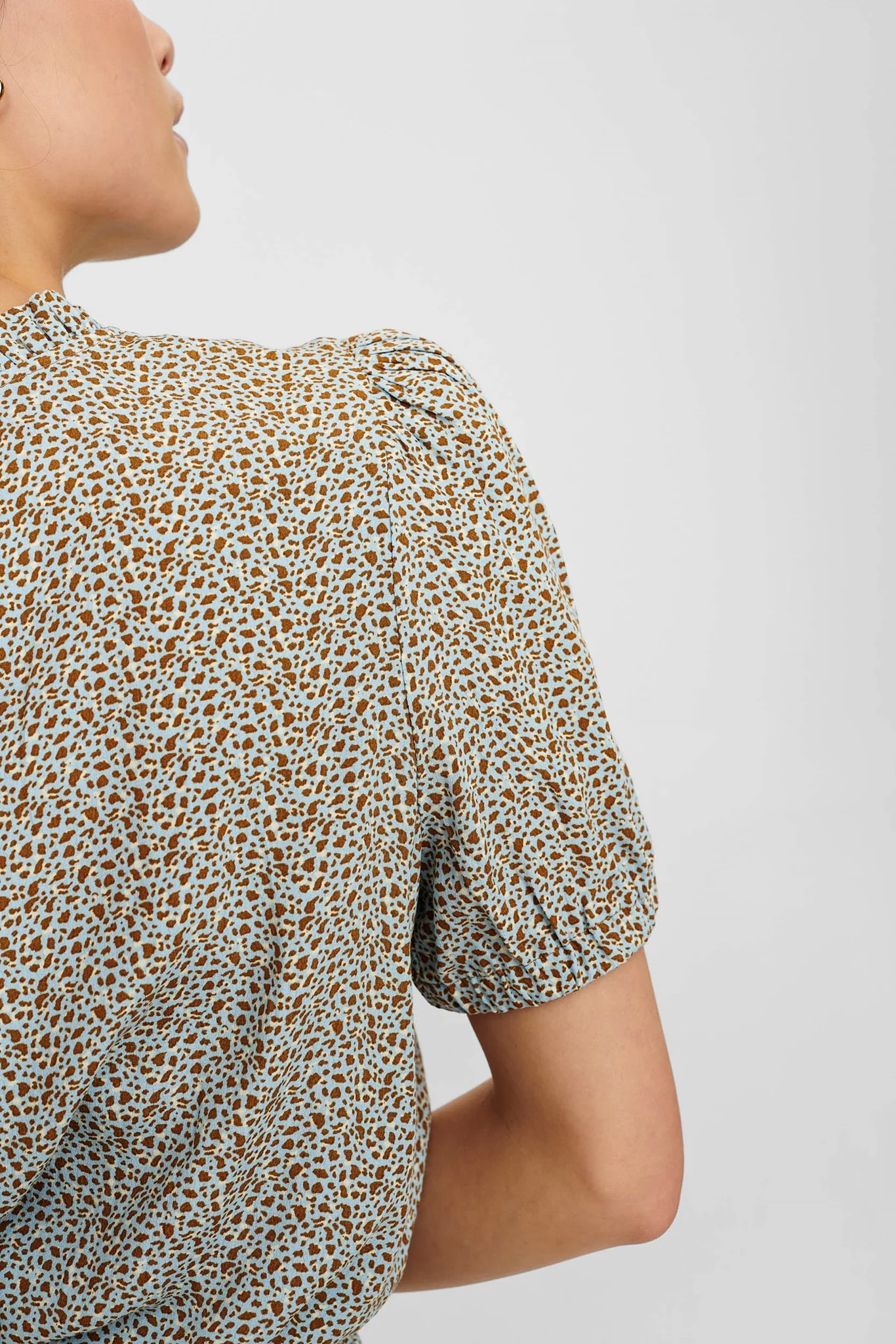 NUCECELIA BLOUSE - Cashmere Blue - Image 5