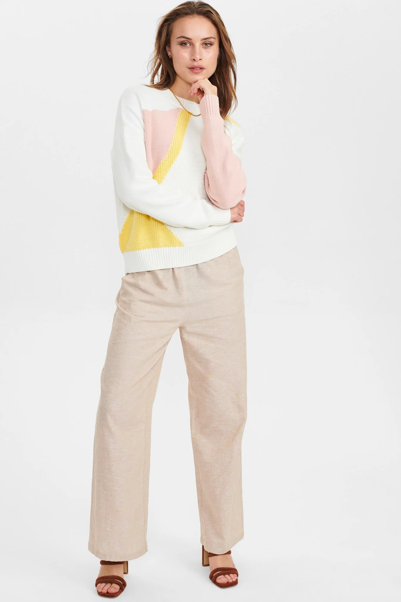 NUCECILY PULLOVER - Cloud Dancer - Image 3