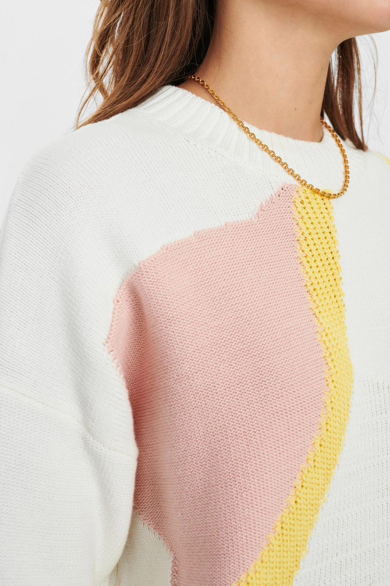 NUCECILY PULLOVER - Cloud Dancer - Image 4
