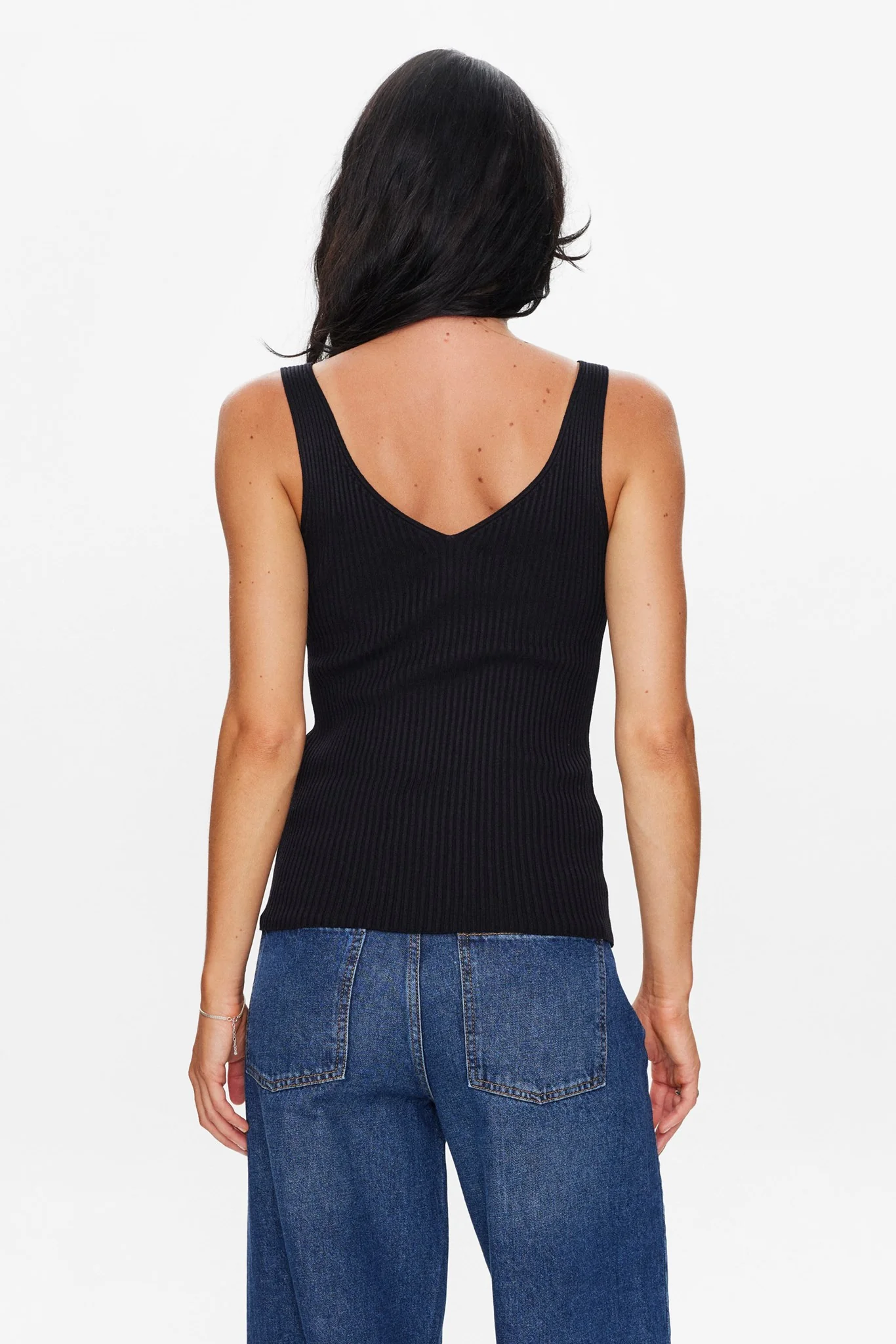 NUCERYS KNIT TOP - Caviar - Image 2