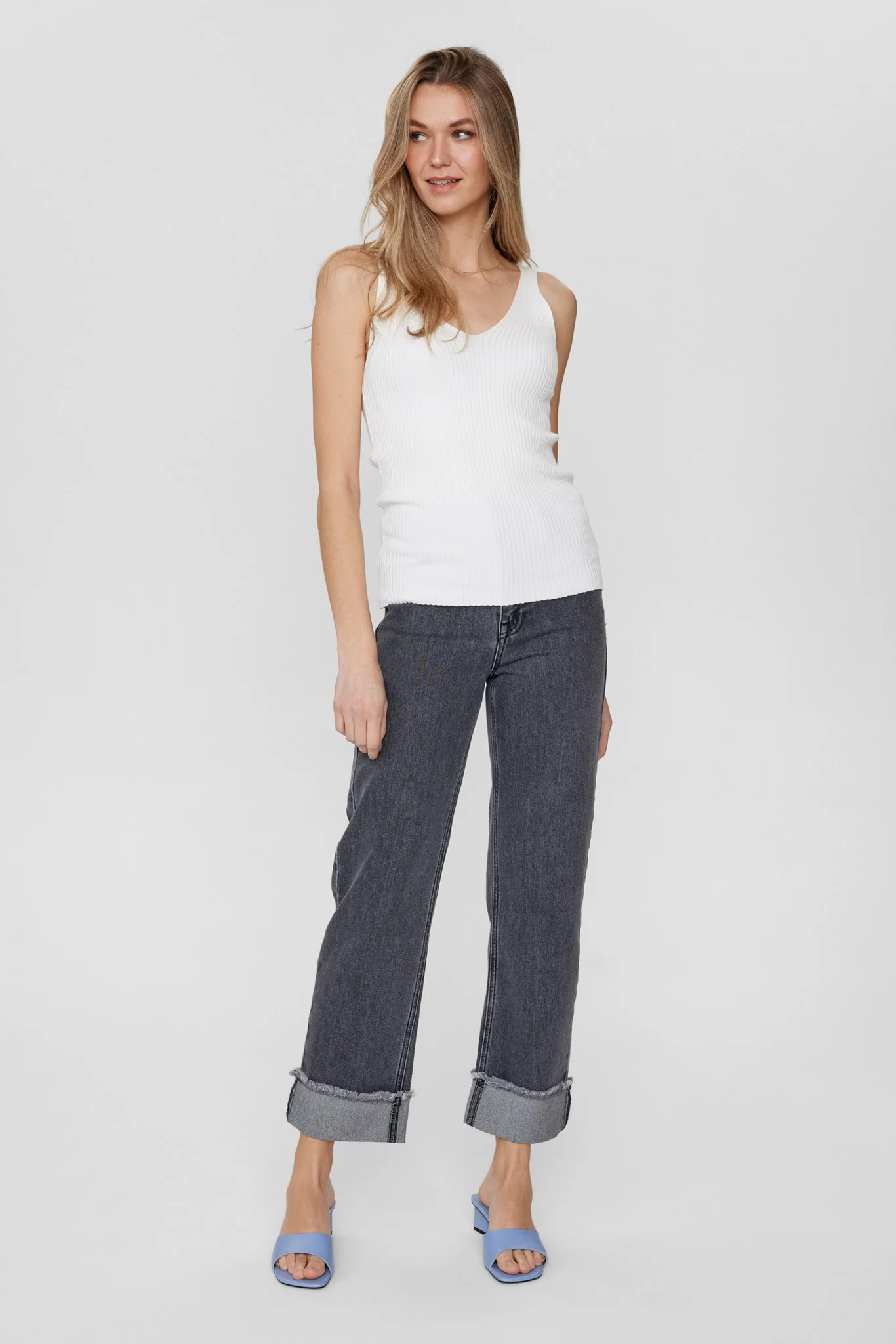 NUCERYS TOP - Cloud Dancer - Image 3