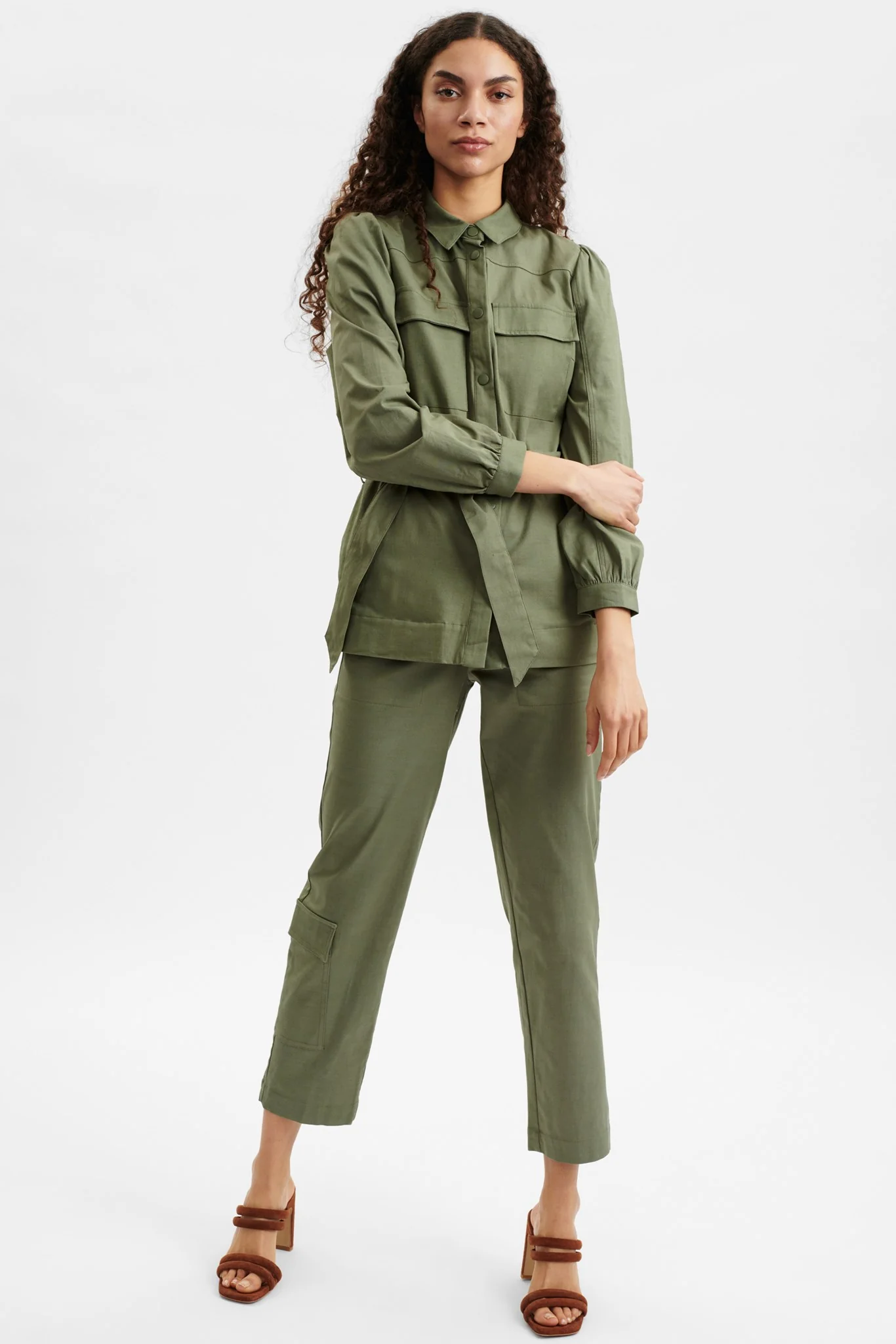 NUCESARINA JACKET - Deep Lichen Green - Image 3