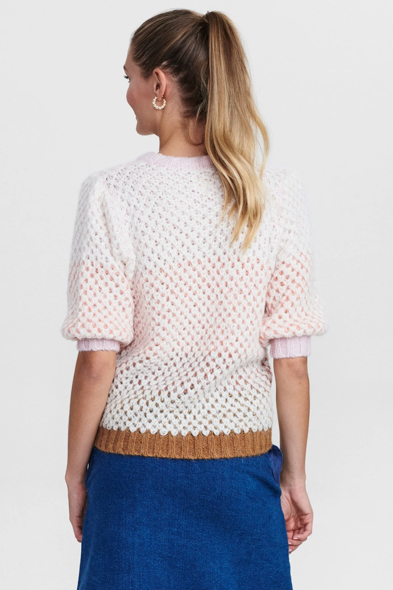 NUCESARINE PULLOVER - Chalk Pink - Image 2