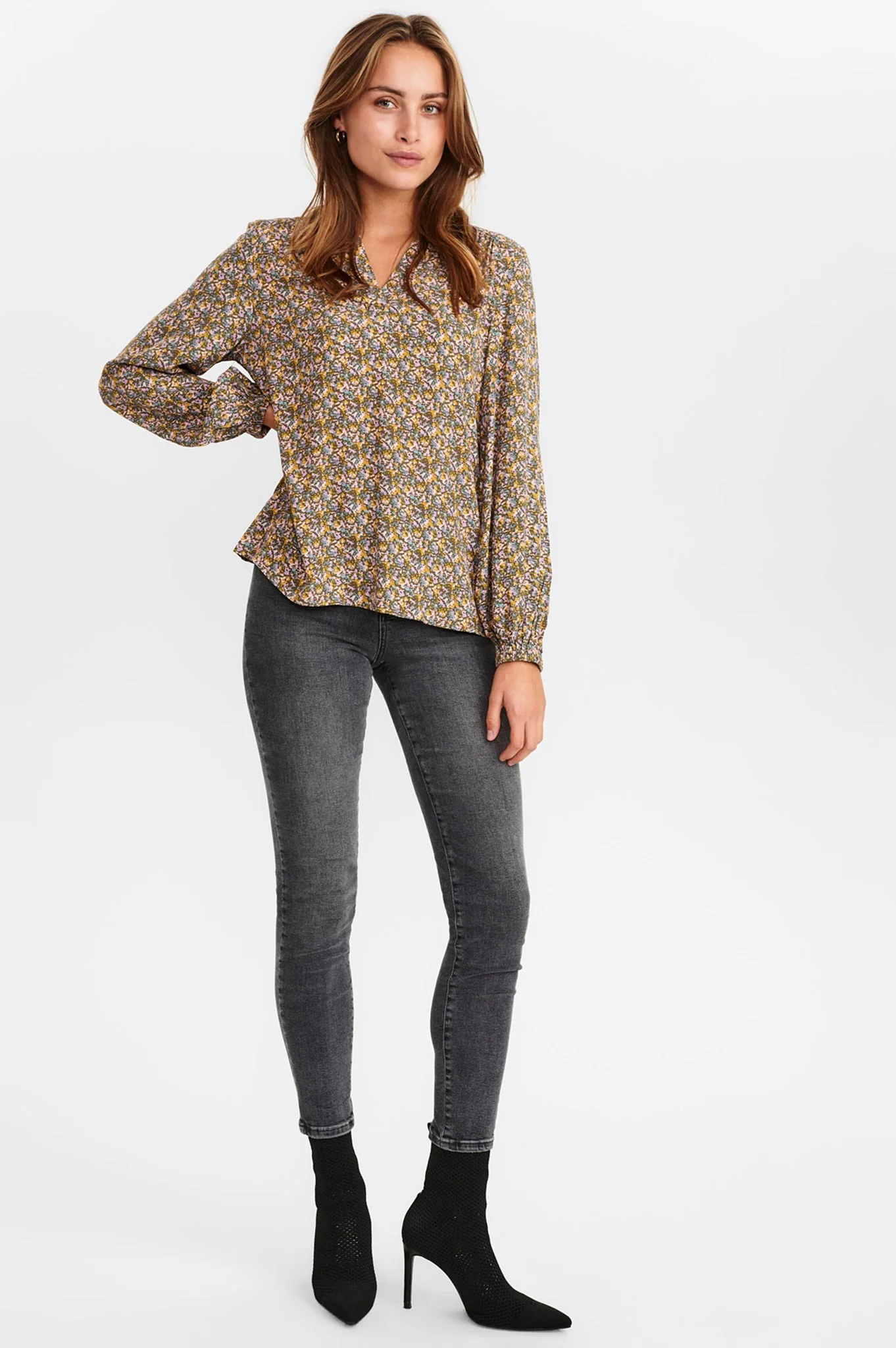 NUCHABELLY BLOUSE - Grape leaf - Image 3