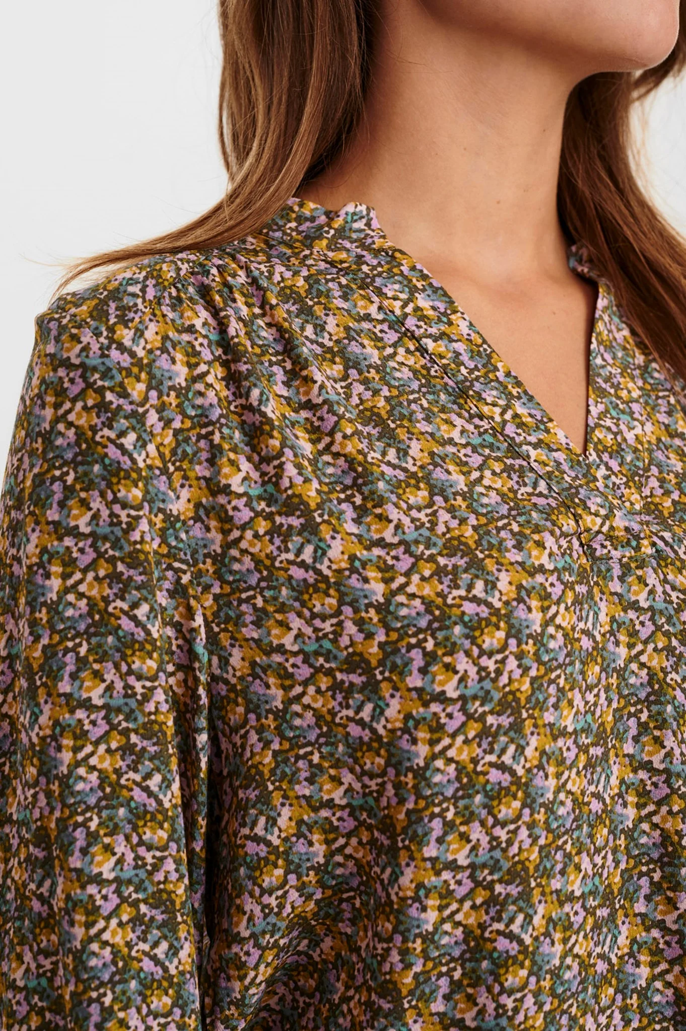 NUCHABELLY BLOUSE - Grape leaf - Image 4