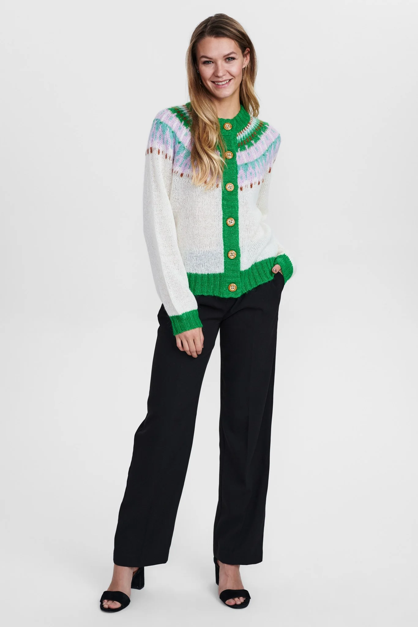NUCHABLIS CARDIGAN - Fern Green - Image 3