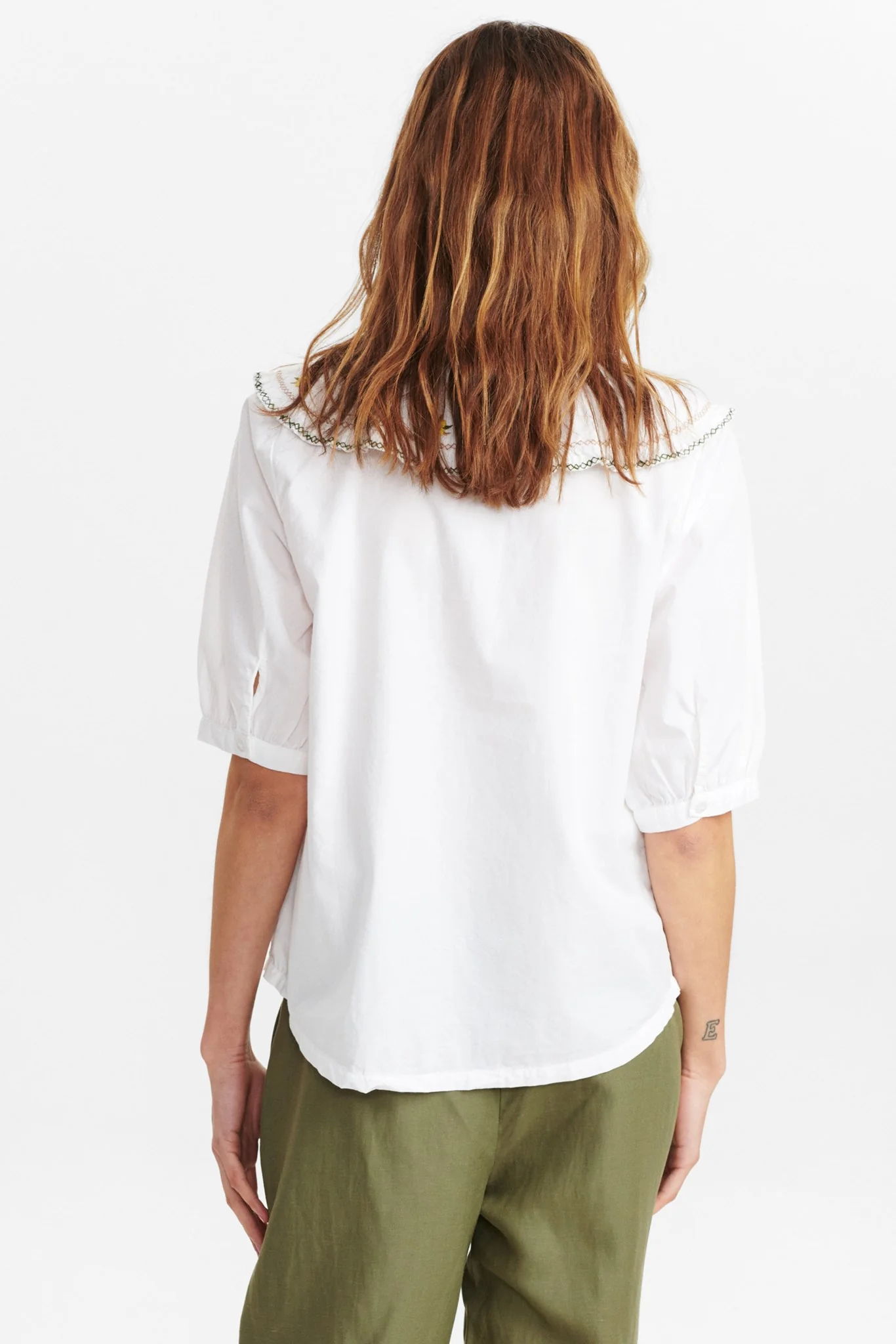 NUCHANCE SHIRT - Bright White - Image 2