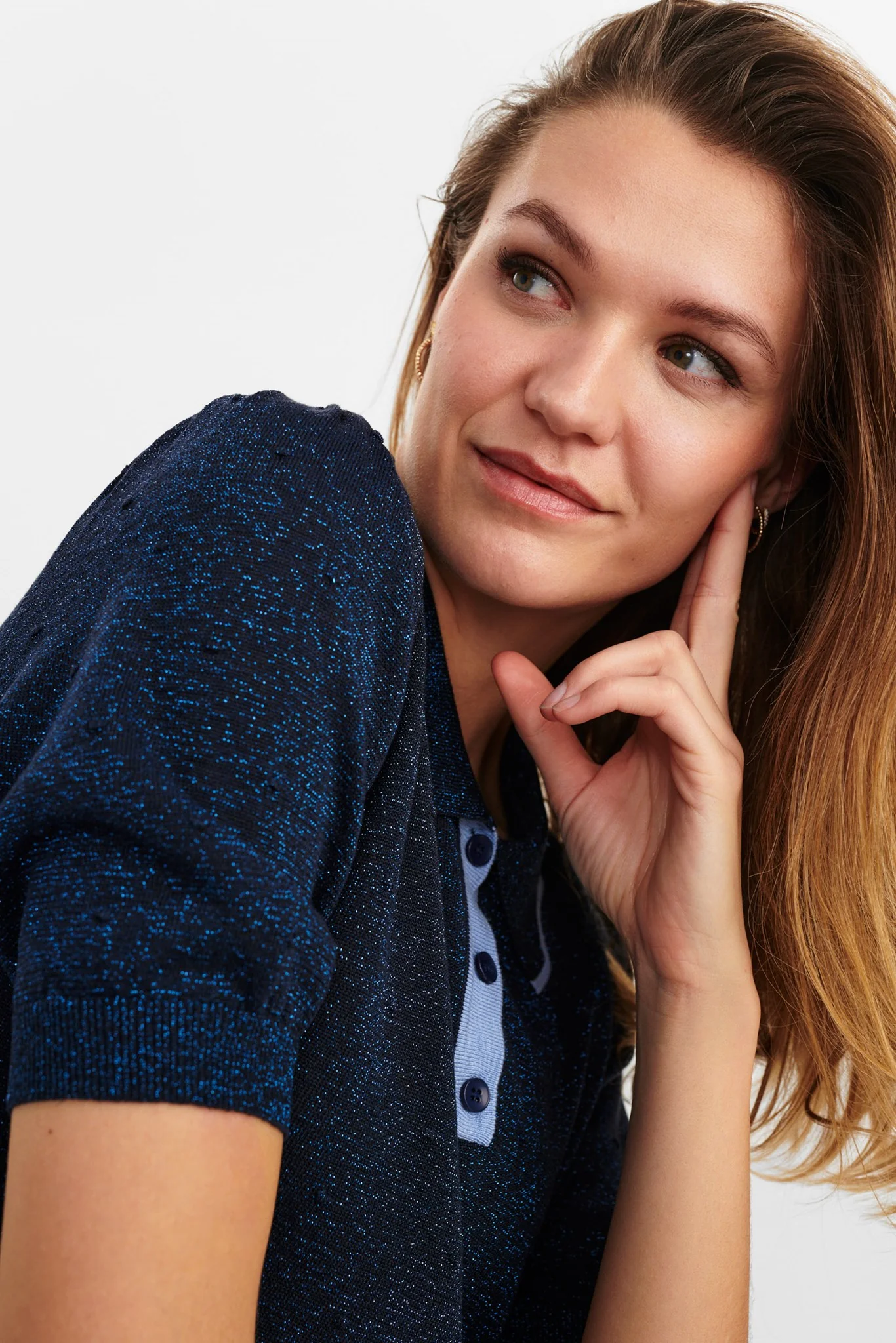 NUCHANDRA SS PULLOVER - Dark Sapphire - Image 6