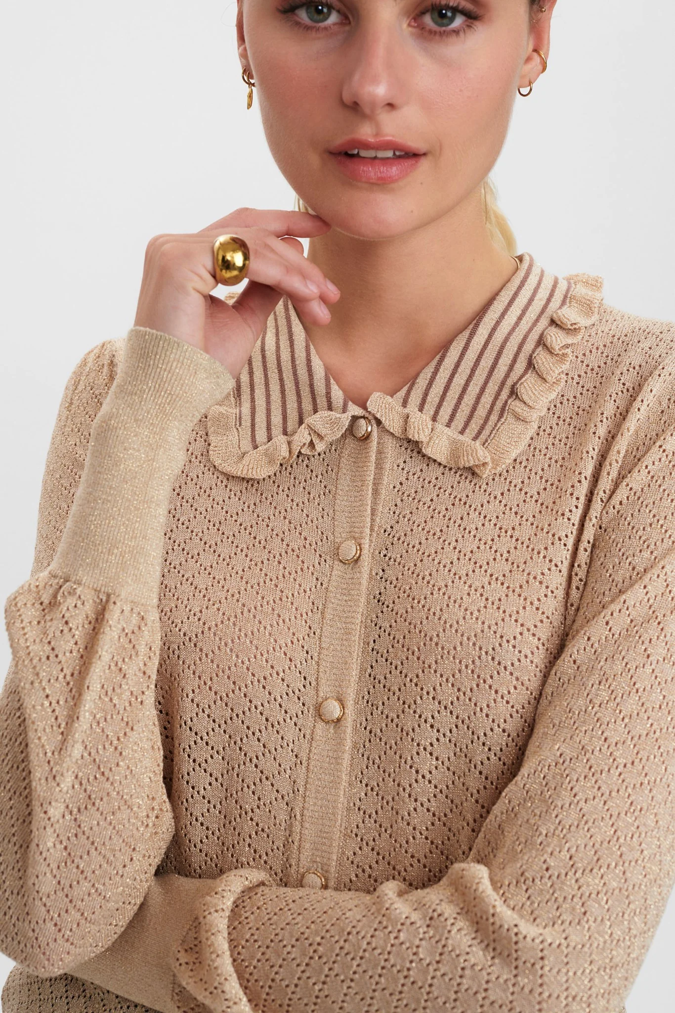 NUCHANTARA CARDIGAN - Sun Kiss - Image 2