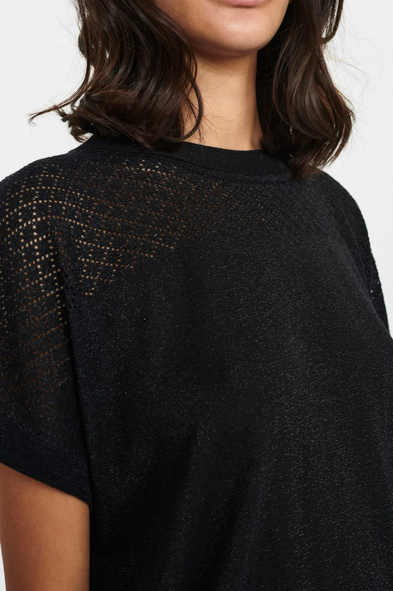 NUCHANTARA DARLENE BLOUSE - Caviar - Image 4