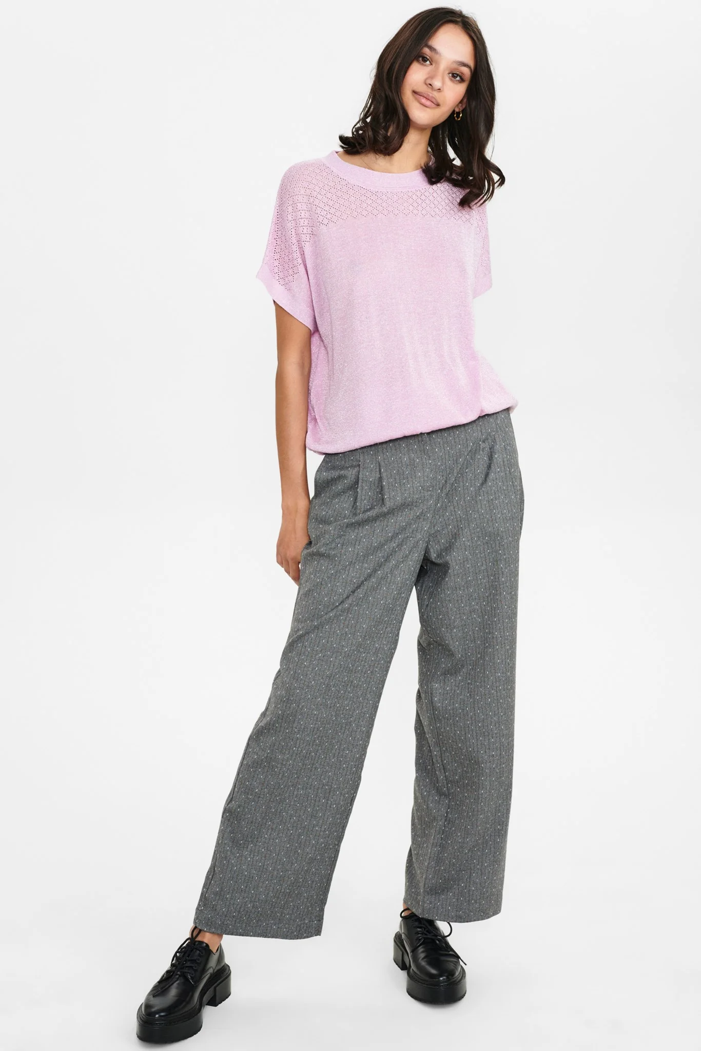 NUCHANTARA DARLENE BLOUSE - Orchid Bouquet - Image 3