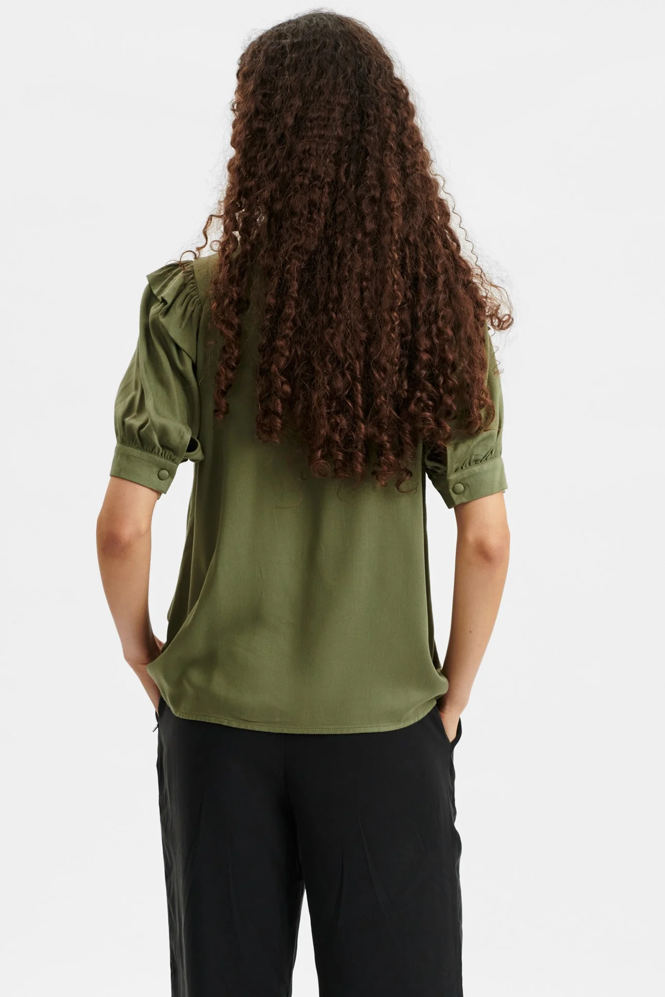 NUCHARDONNAY SHIRT - Deep Lichen Green - Image 2