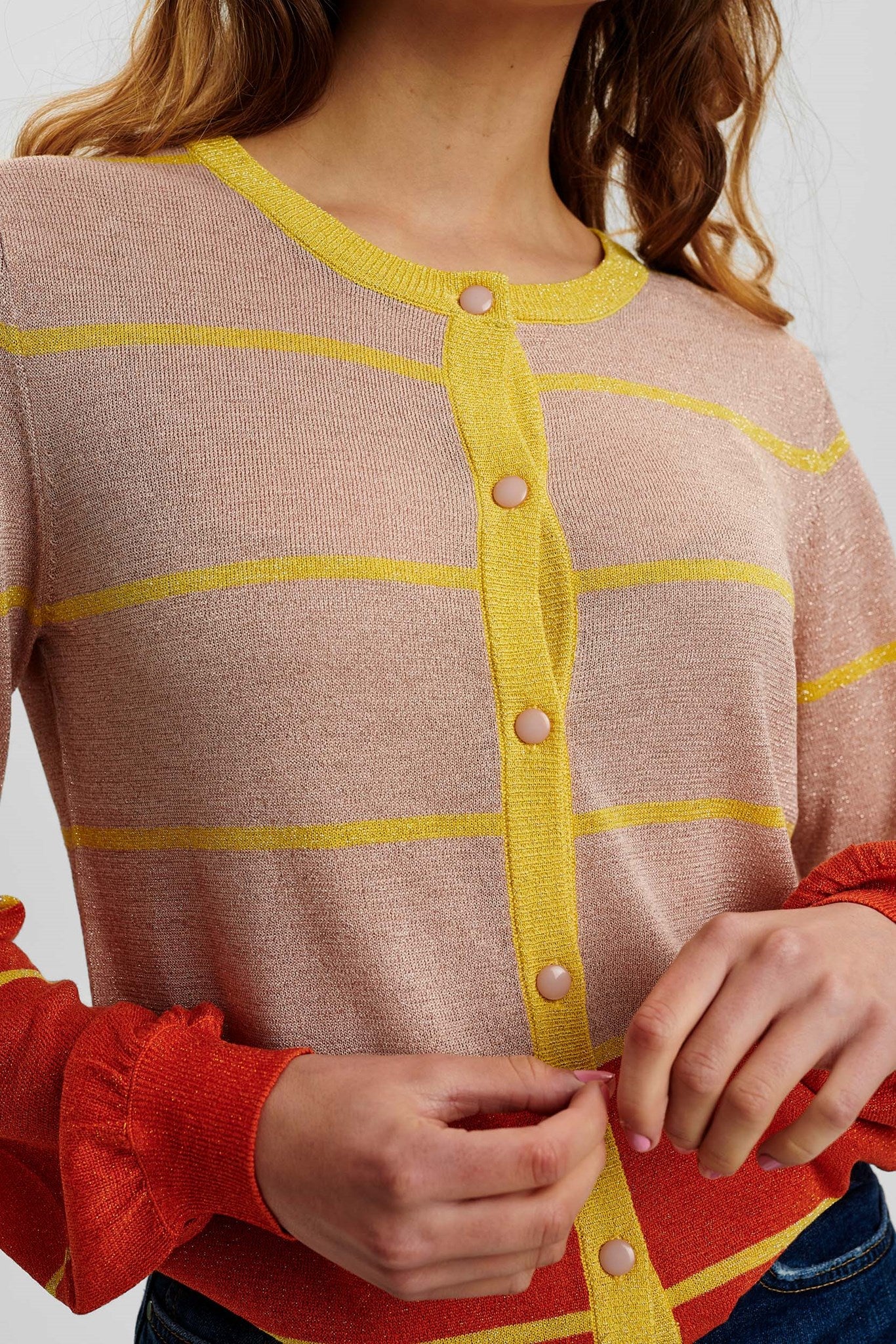 NUCHARISMA CARDIGAN - Flame - Image 4