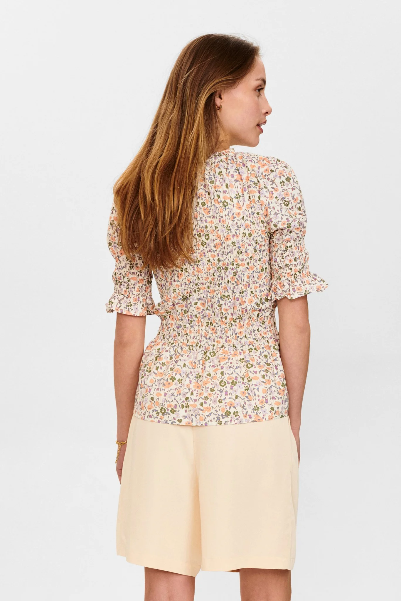 NUCHARLOTTA BLOUSE - Brazillian Sand - Image 2