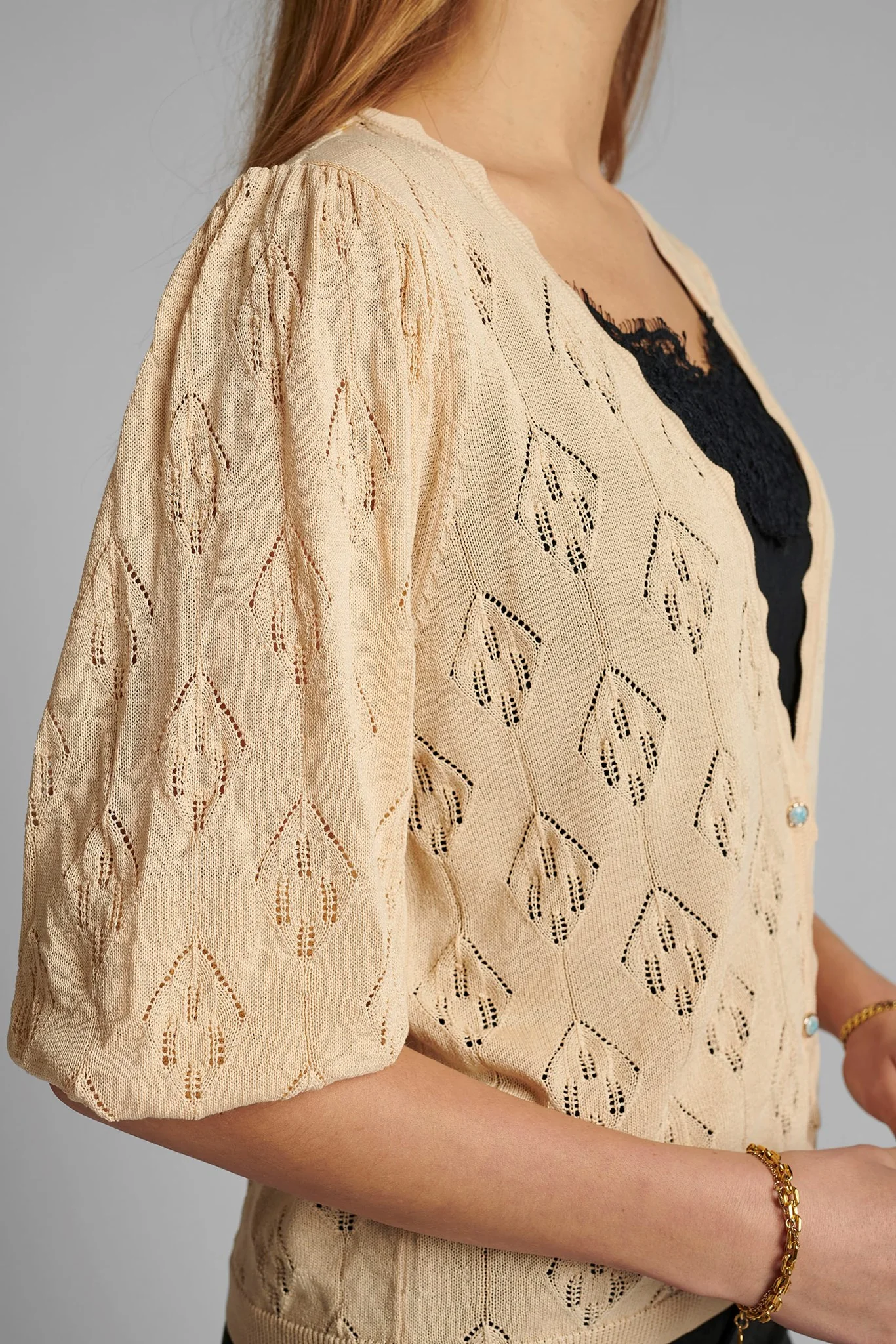 NUCHARO CARDIGAN - Brazillian Sand - Image 5