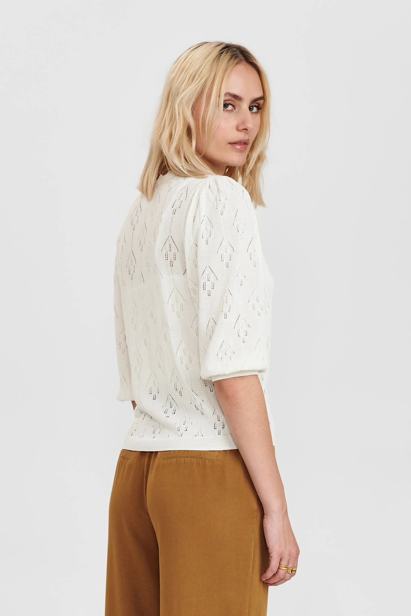 NUCHARO CARDIGAN - Cloud Dancer - Image 2