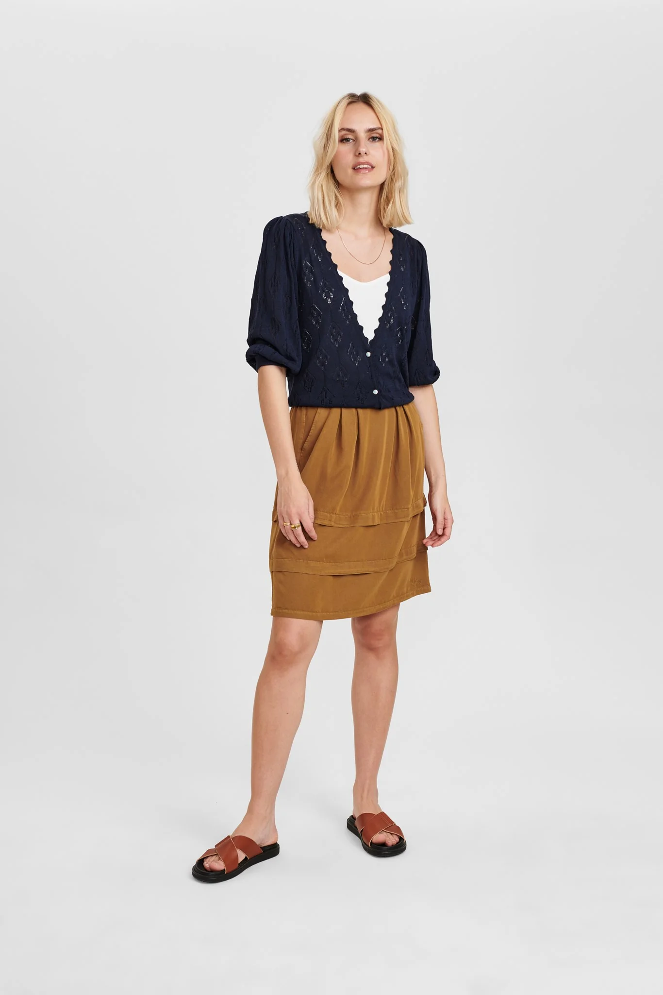 NUCHARO CARDIGAN - Dark Sapphire - Image 3