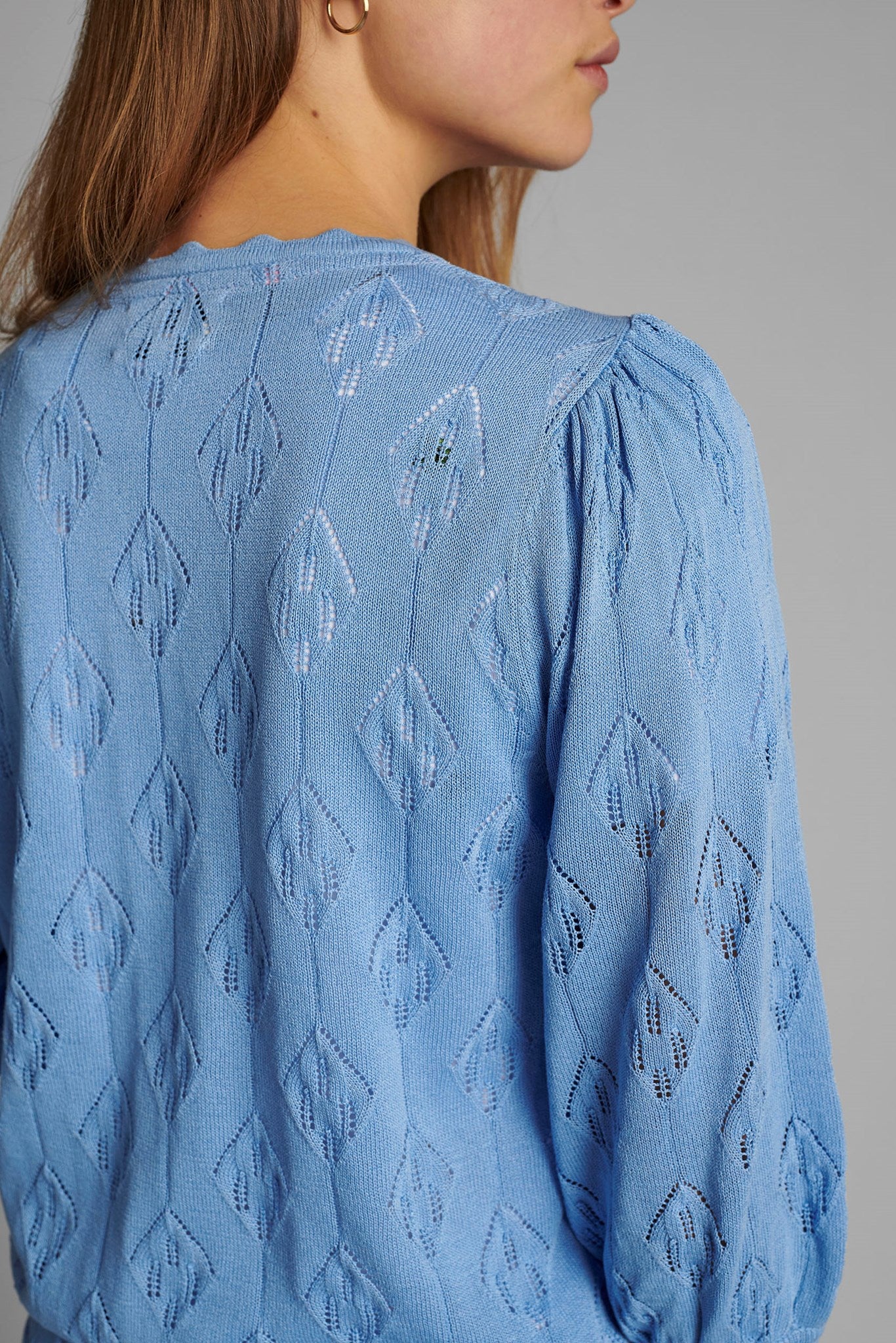 NUCHARO CARDIGAN - Vista Blue - Image 5