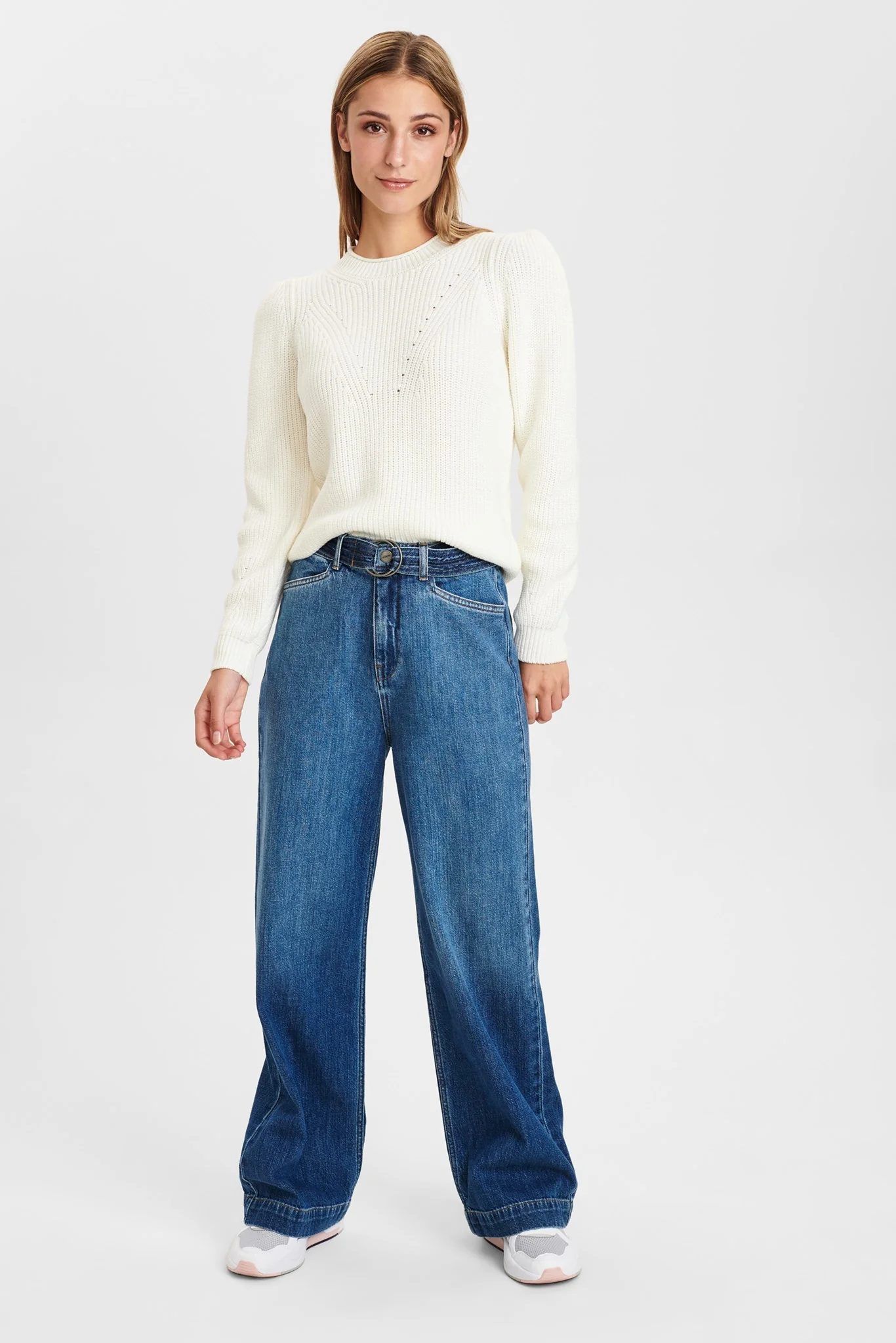 NUCHAYA PULLOVER - Cloud Dancer - Image 3