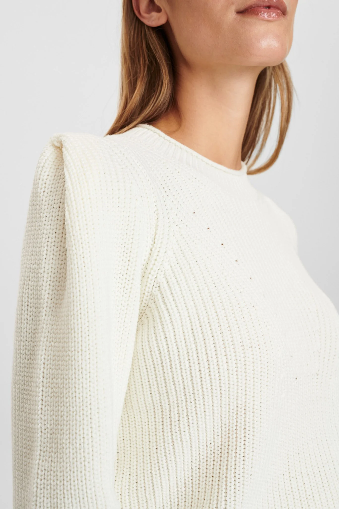 NUCHAYA PULLOVER - Cloud Dancer - Image 5
