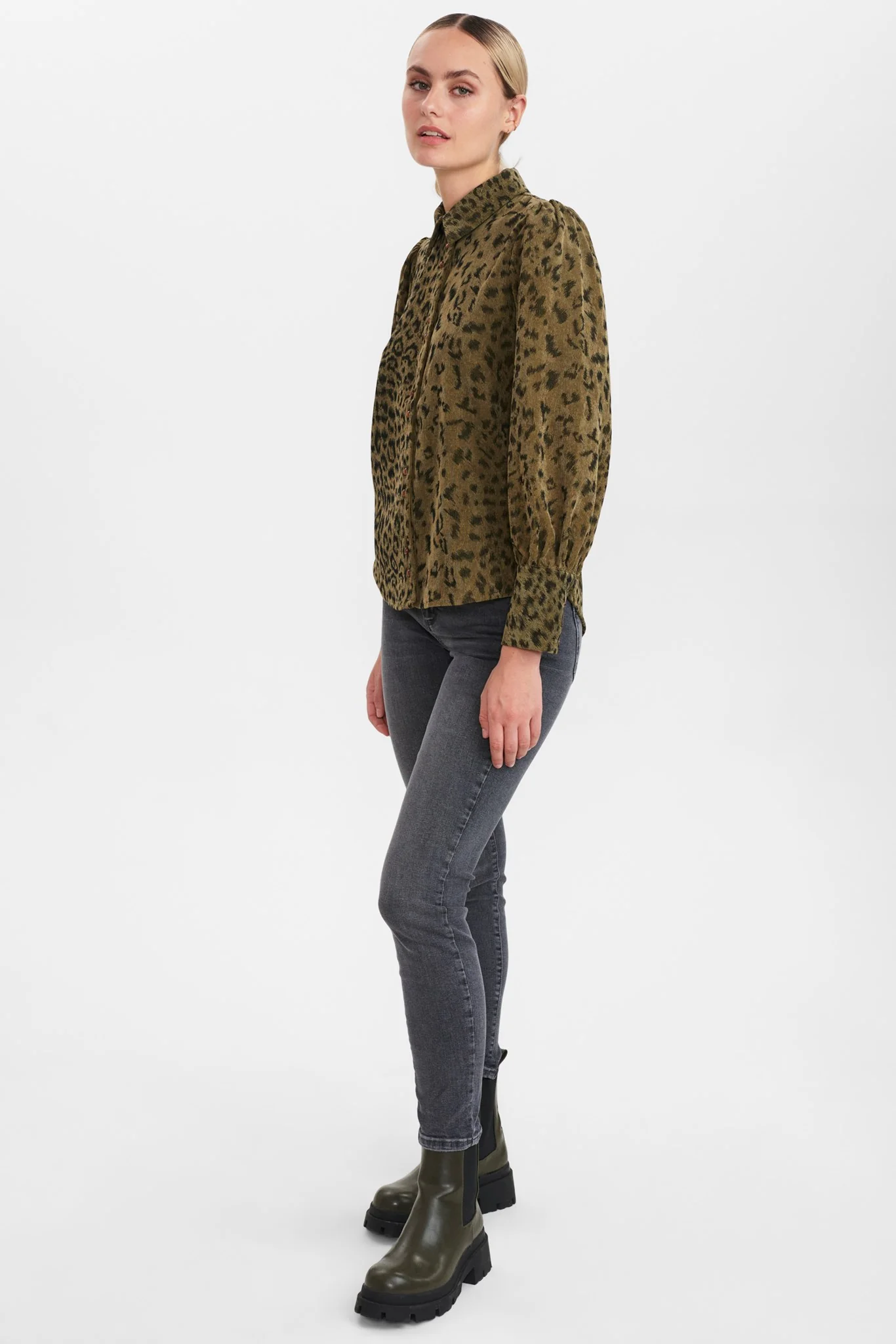 NUCHELSEA SHIRT - Grape leaf - Image 3
