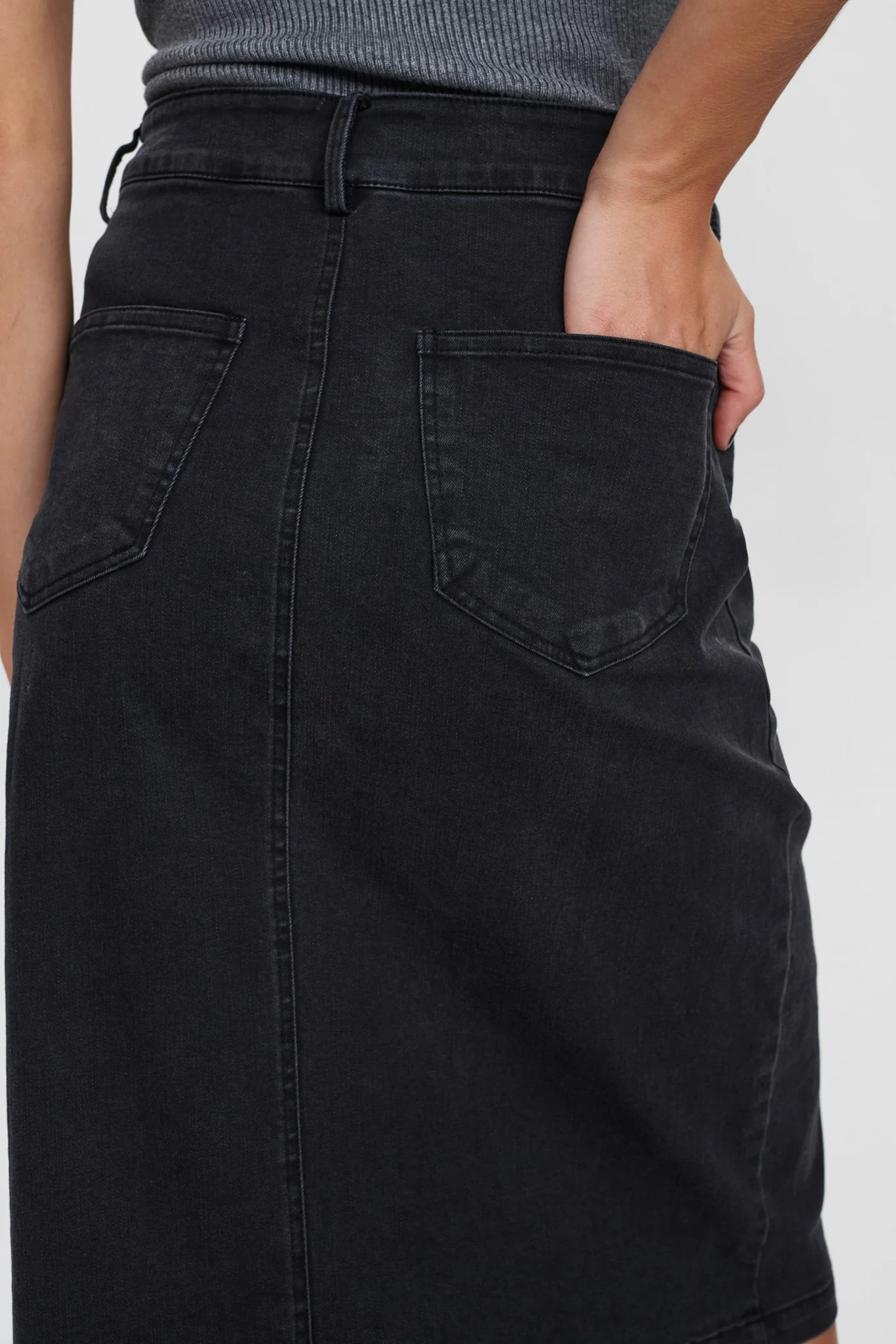 NUCHERYL SKIRT - Iron Gate - Image 5