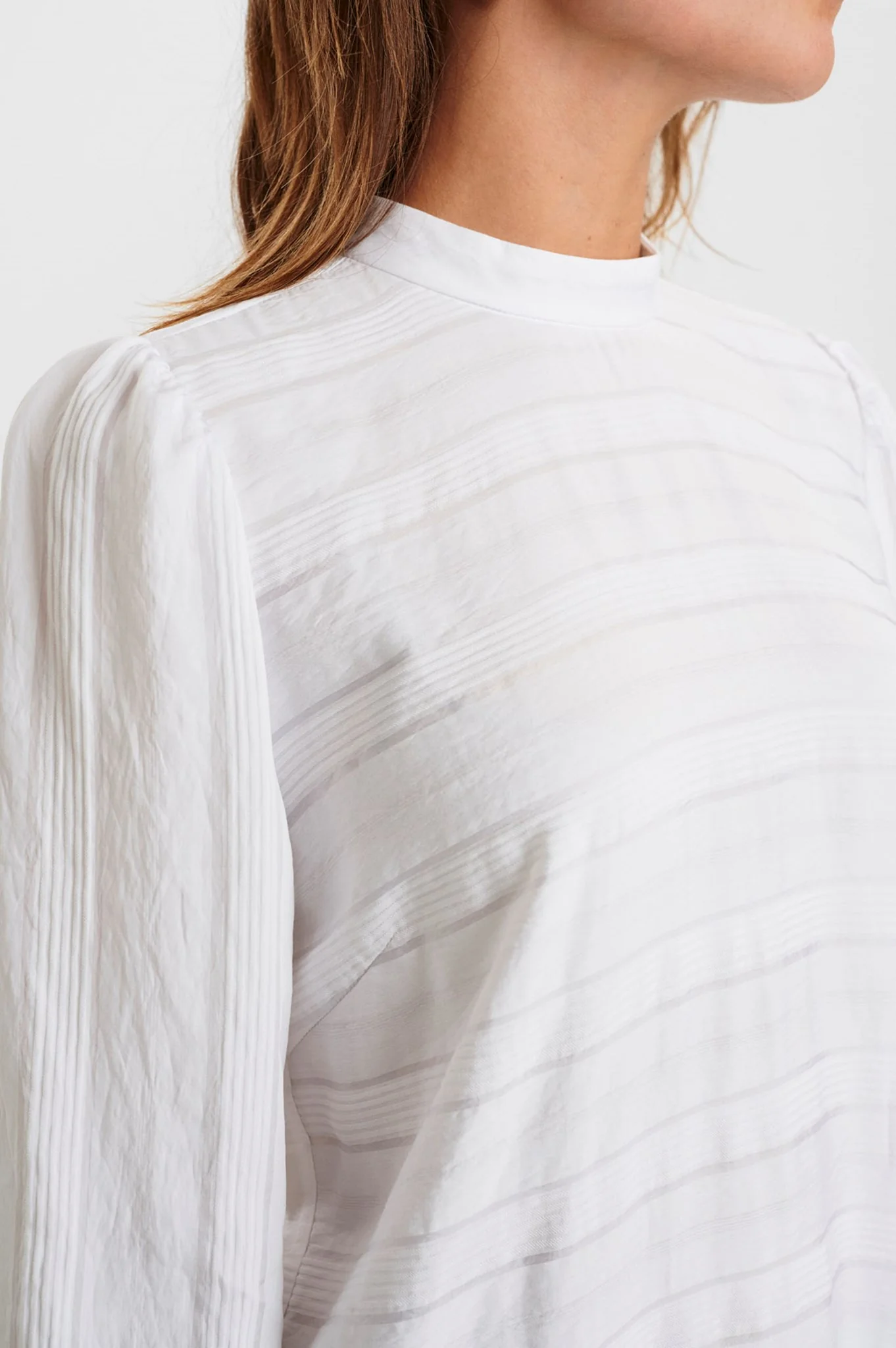 NUCHESNEY BLOUSE - Bright White - Image 4