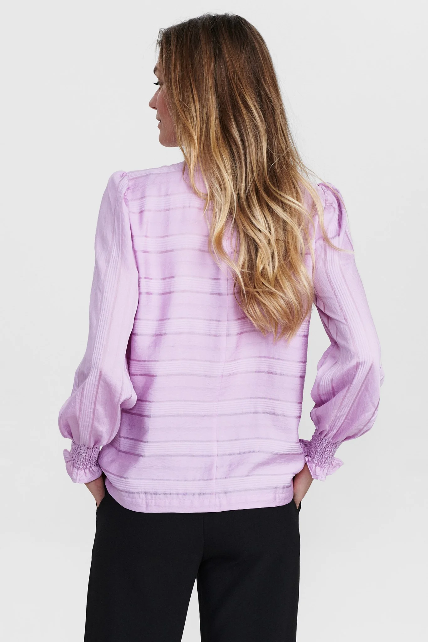 NUCHESNEY BLOUSE - Orchid Bouquet - Image 2
