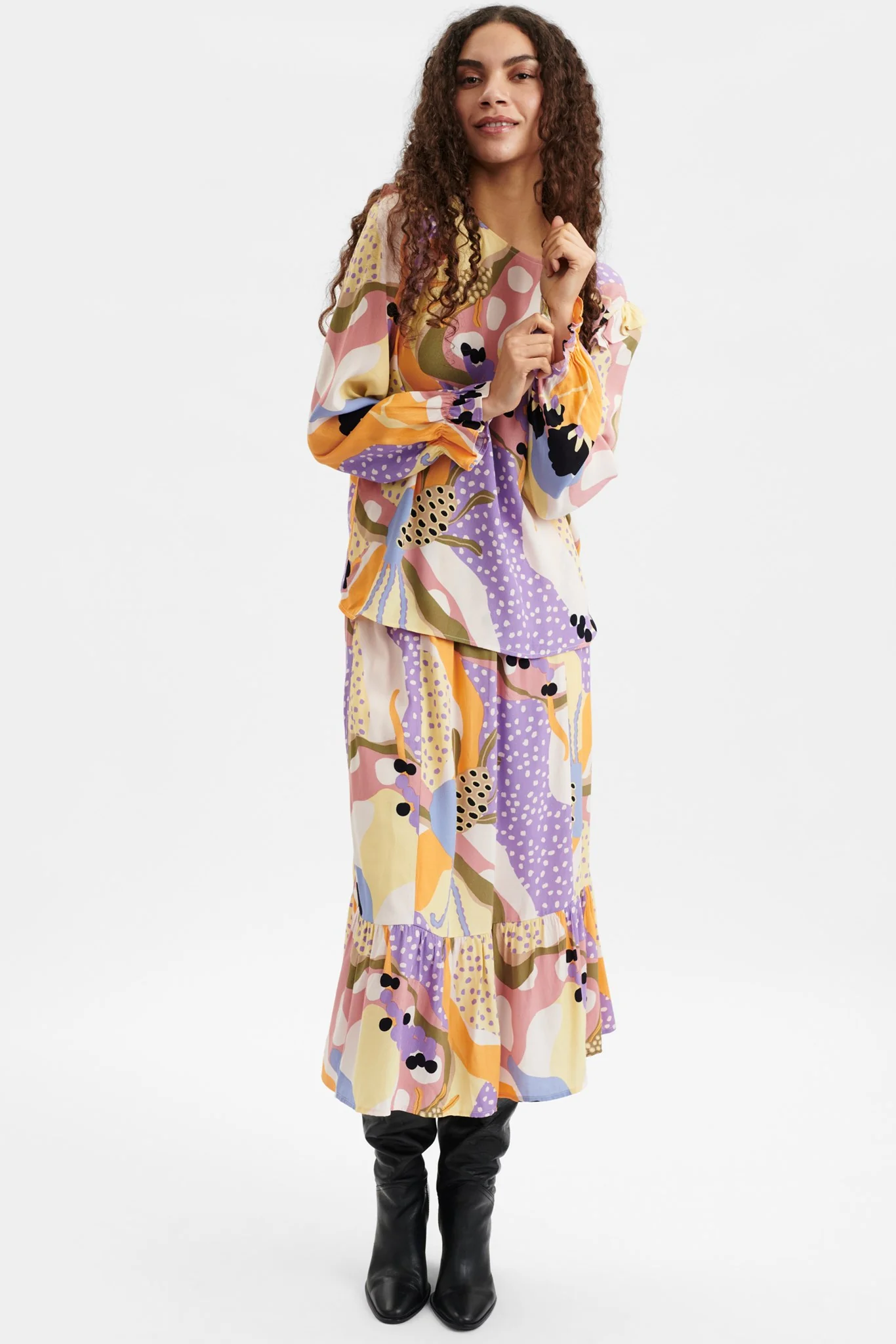 NUCHIARA  BLOUSE - Pearl - Image 3
