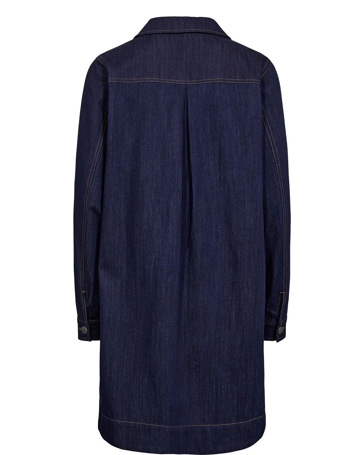 NUCHIKU DRESS - Dark Blue Denim - Image 8