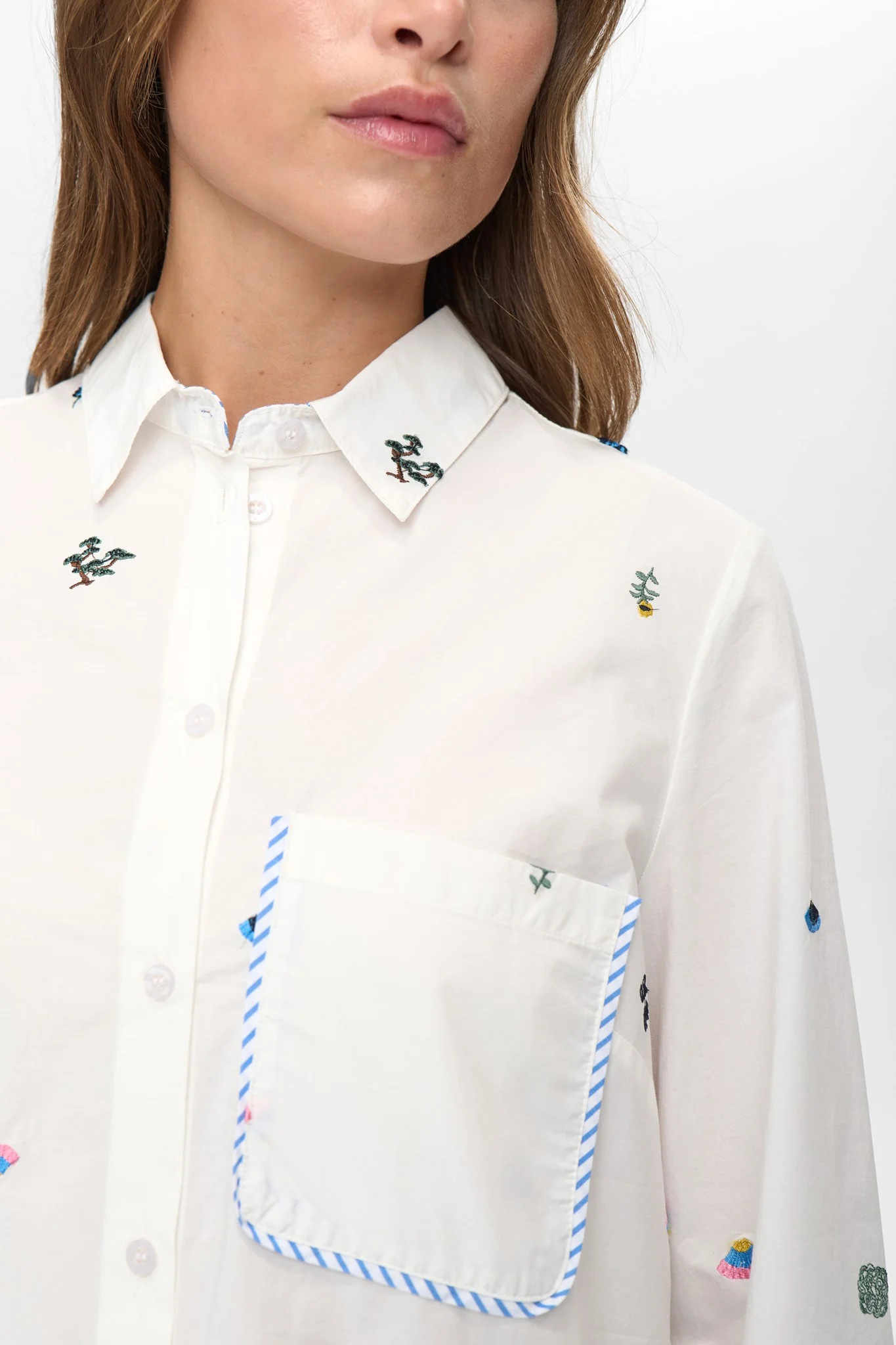 NUCHIRO BOXY SHIRT - Cloud Dancer - Image 5
