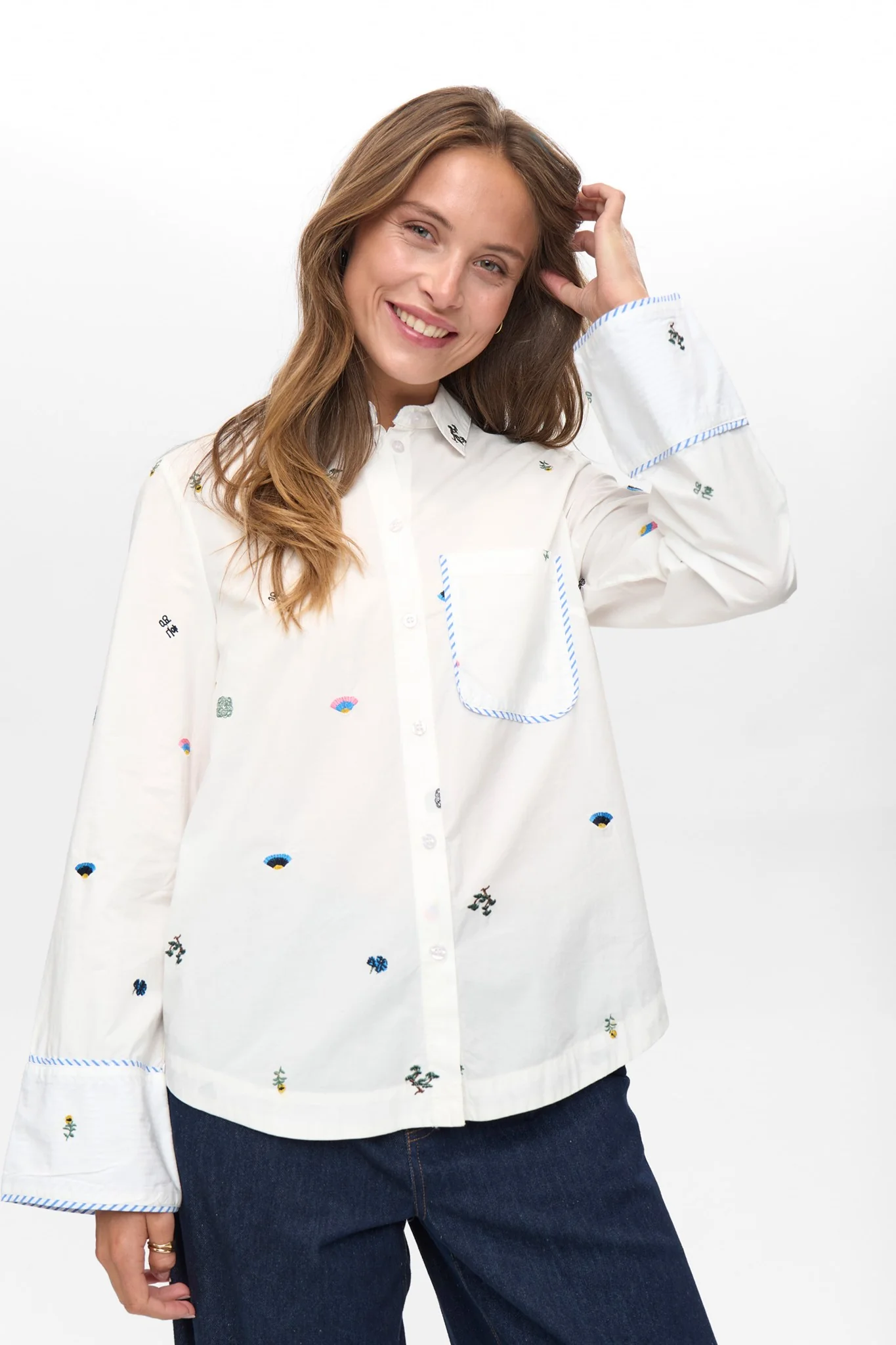 NUCHIRO BOXY SHIRT - Cloud Dancer - Image 7