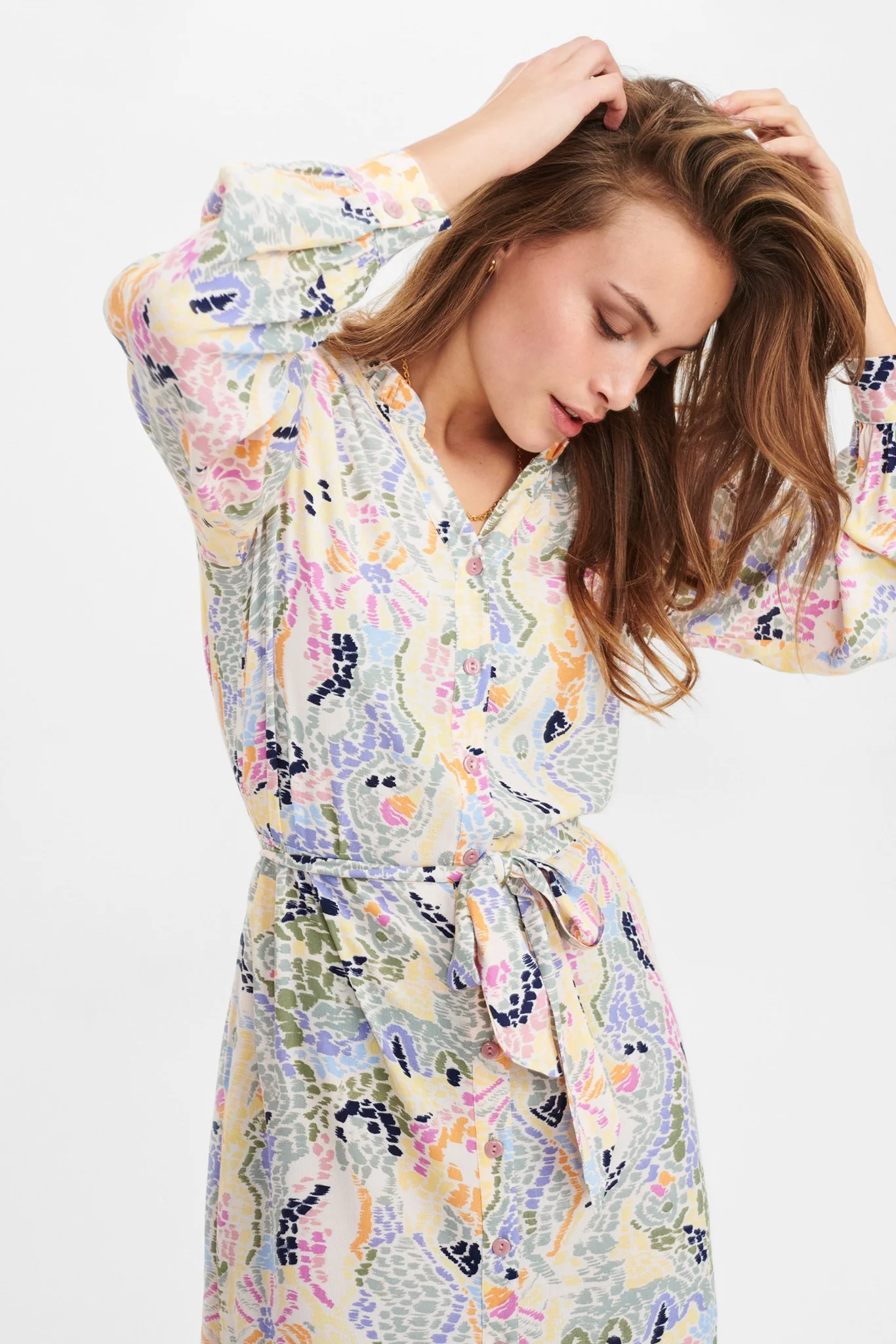 NUCHONEL DRESS - Pearl - Image 6