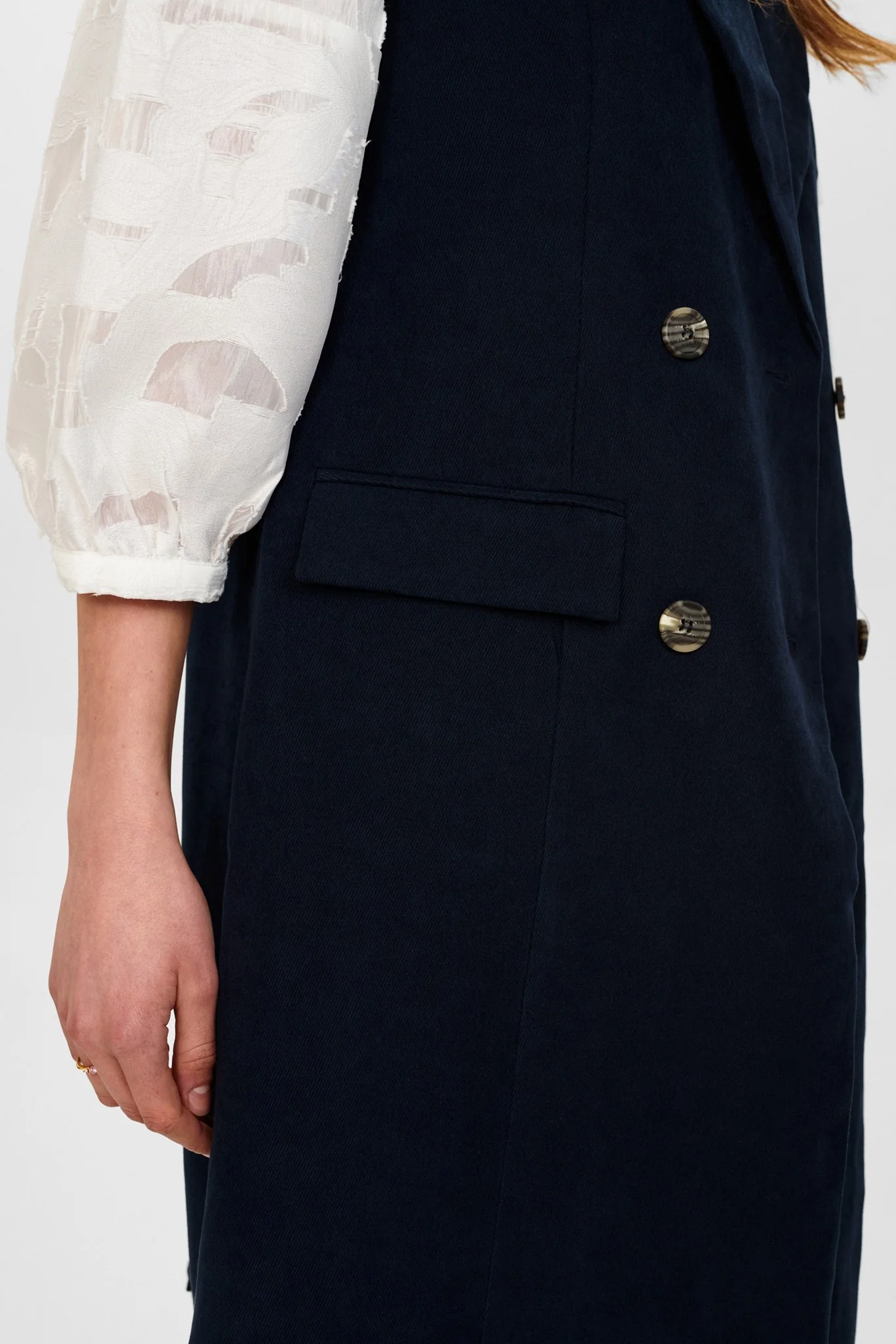 NUCHRISTA WAISTCOAT - Dark Sapphire - Image 10