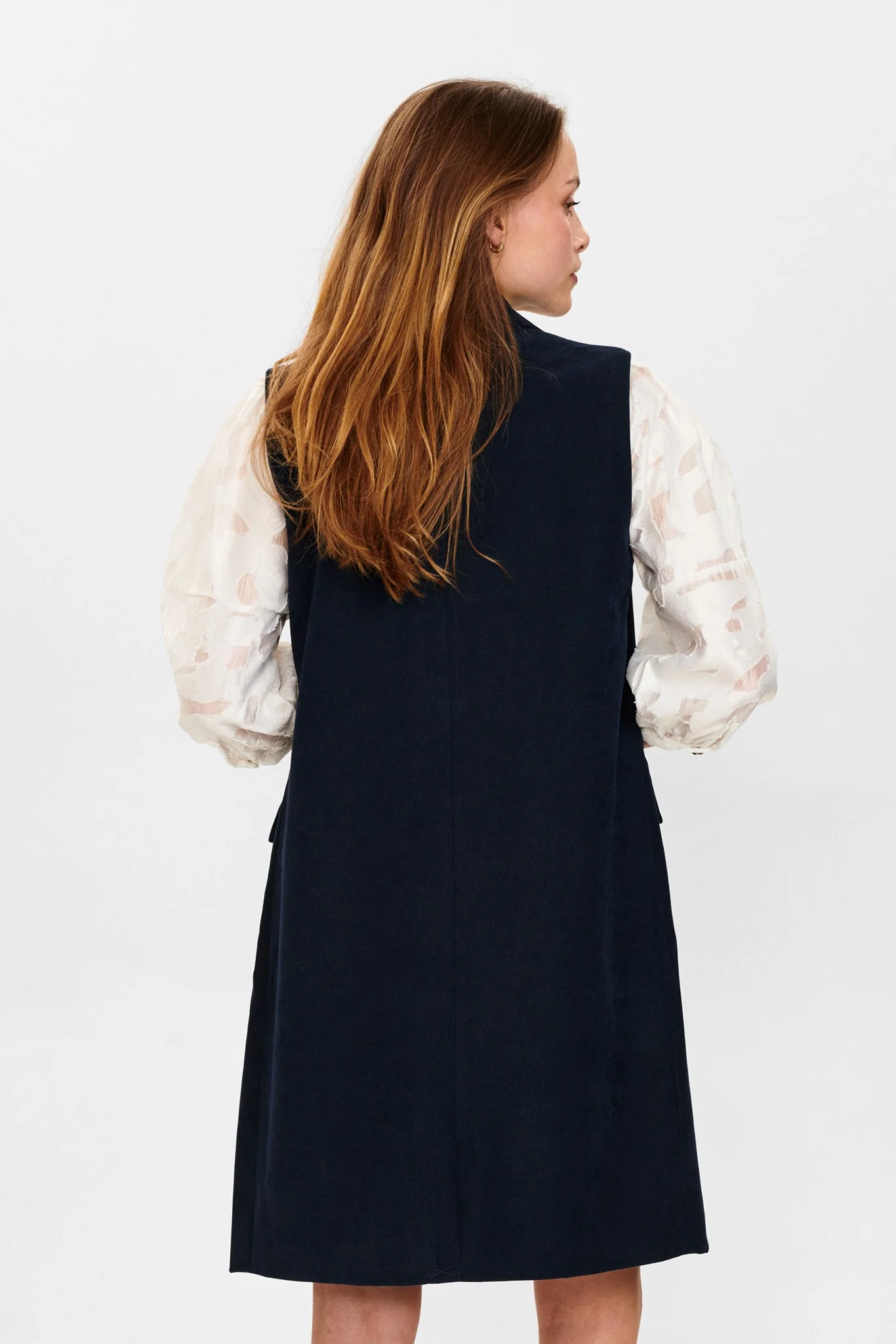 NUCHRISTA WAISTCOAT - Dark Sapphire - Image 3