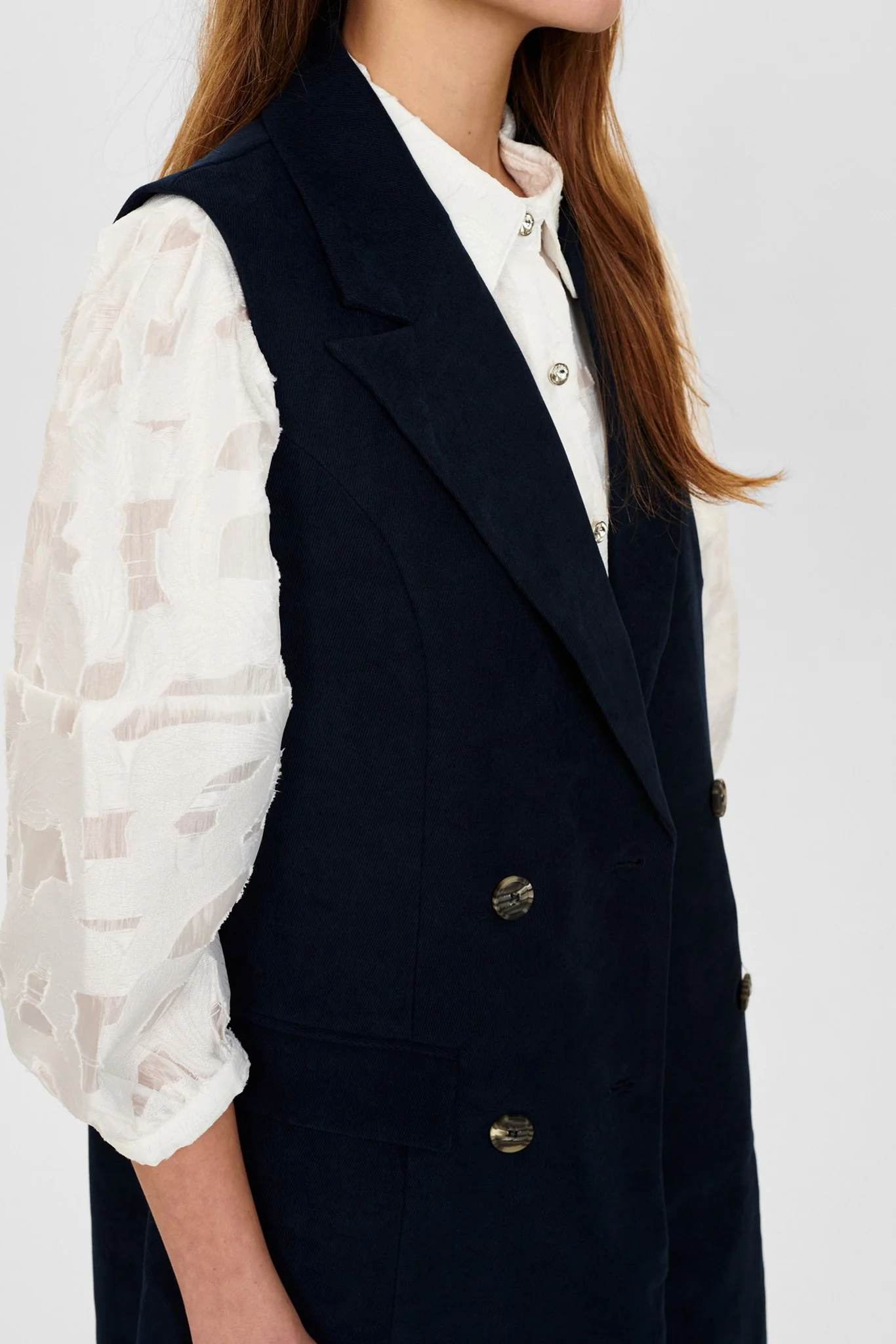 NUCHRISTA WAISTCOAT - Dark Sapphire - Image 7