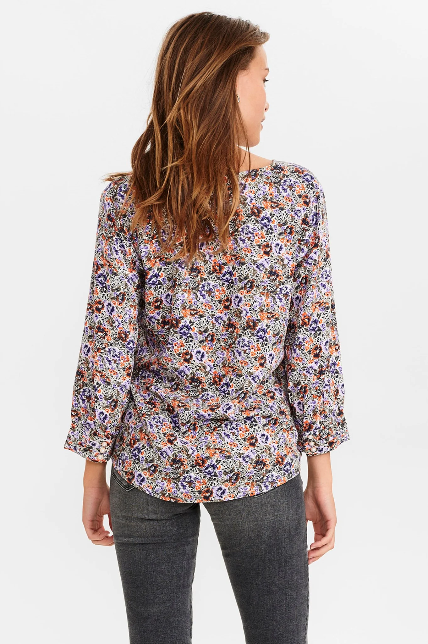 NUCHULA BLOUSE - Flame - Image 2